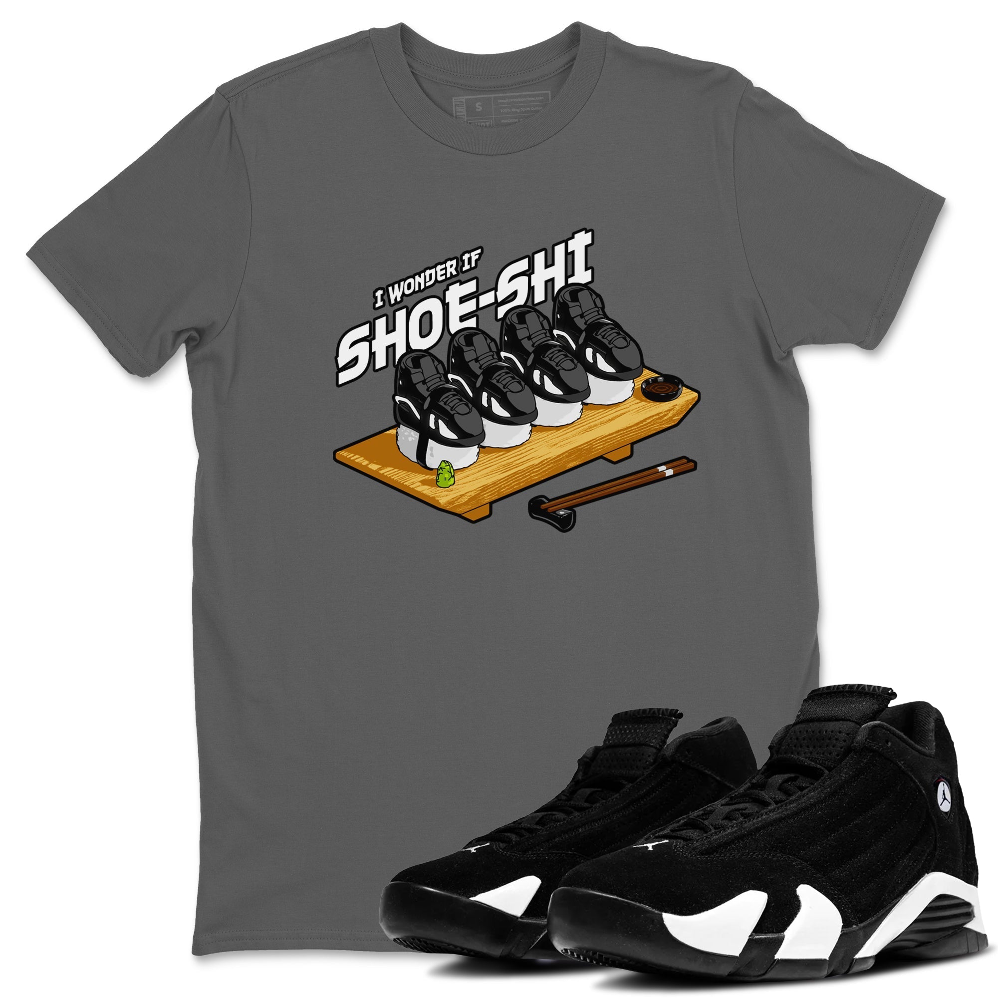 Shoe-Shi snkmatch Tees - Air Jordan 14 Panda