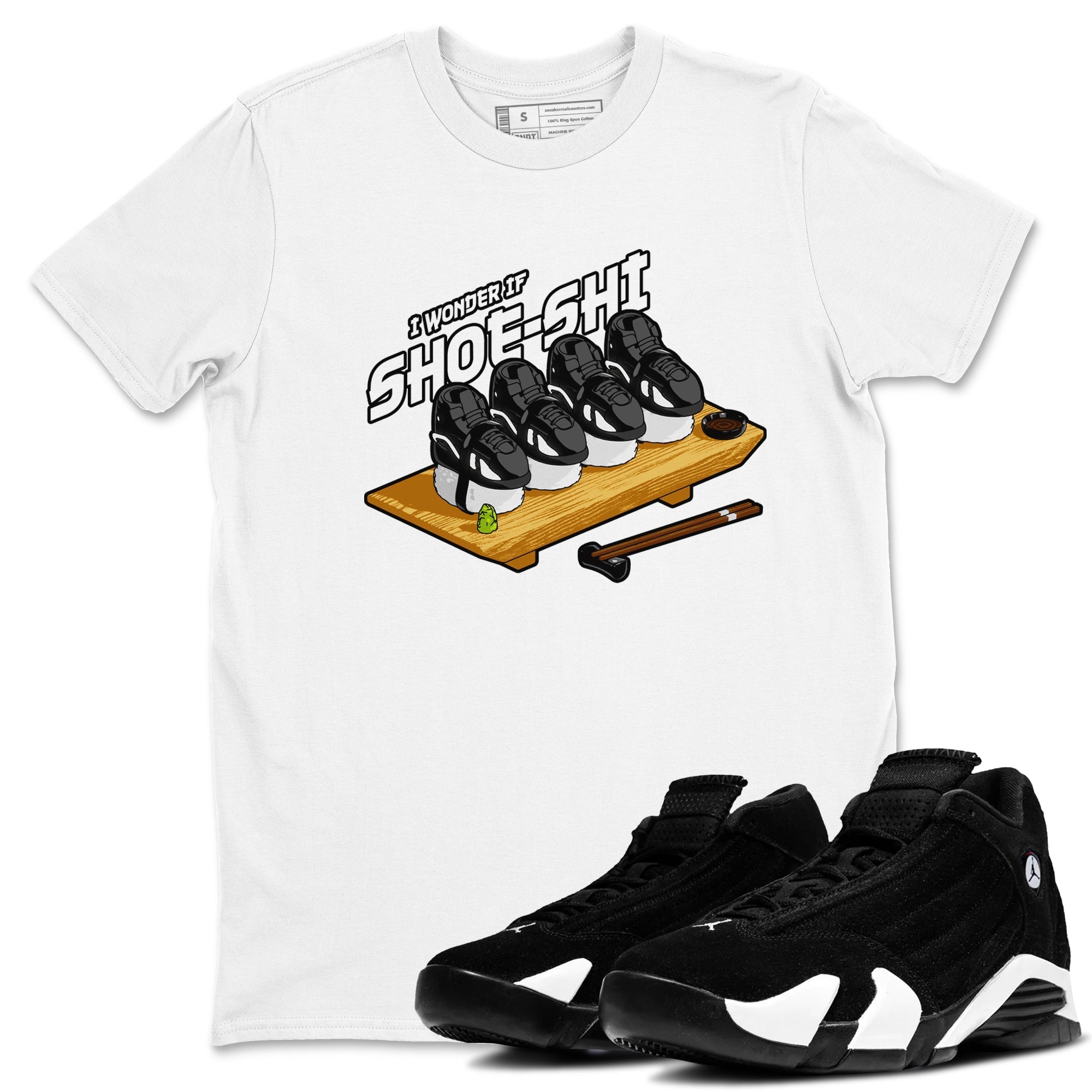 Shoe-Shi snkmatch Tees - Air Jordan 14 Panda