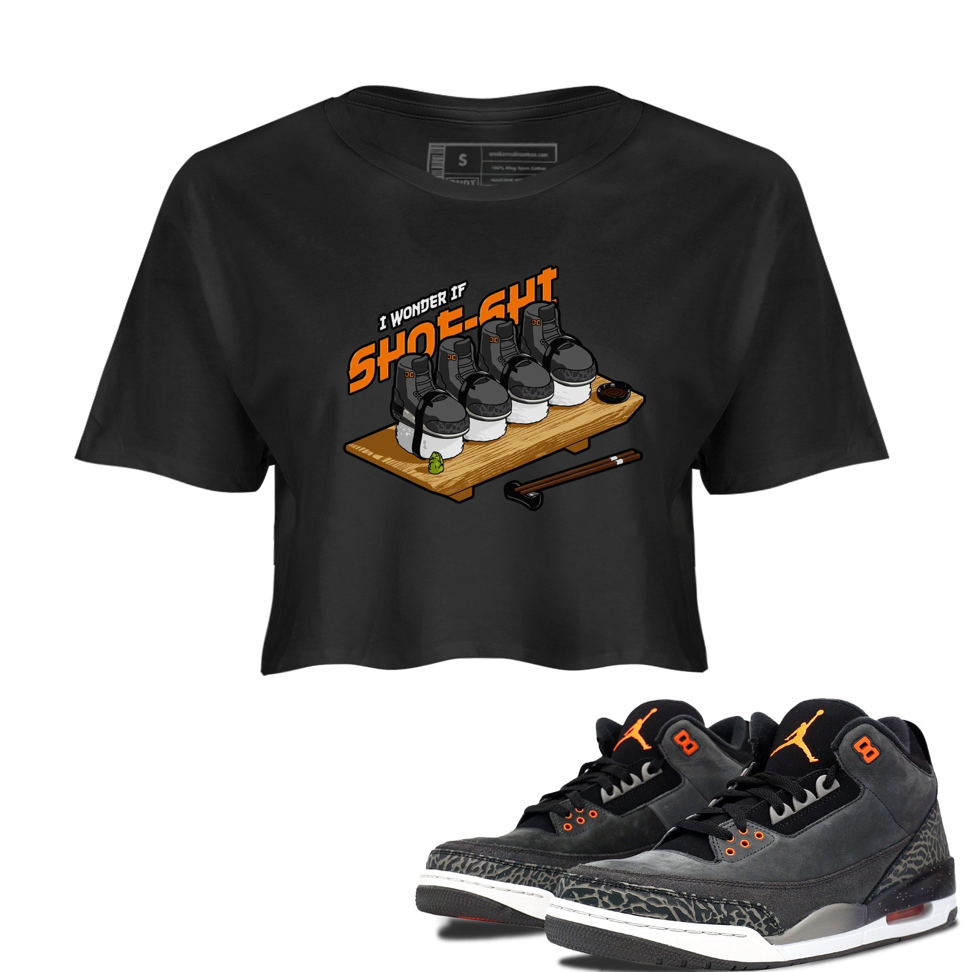 Shoe-Shi snkmatch Women's Top - Air Jordan 3 Fear
