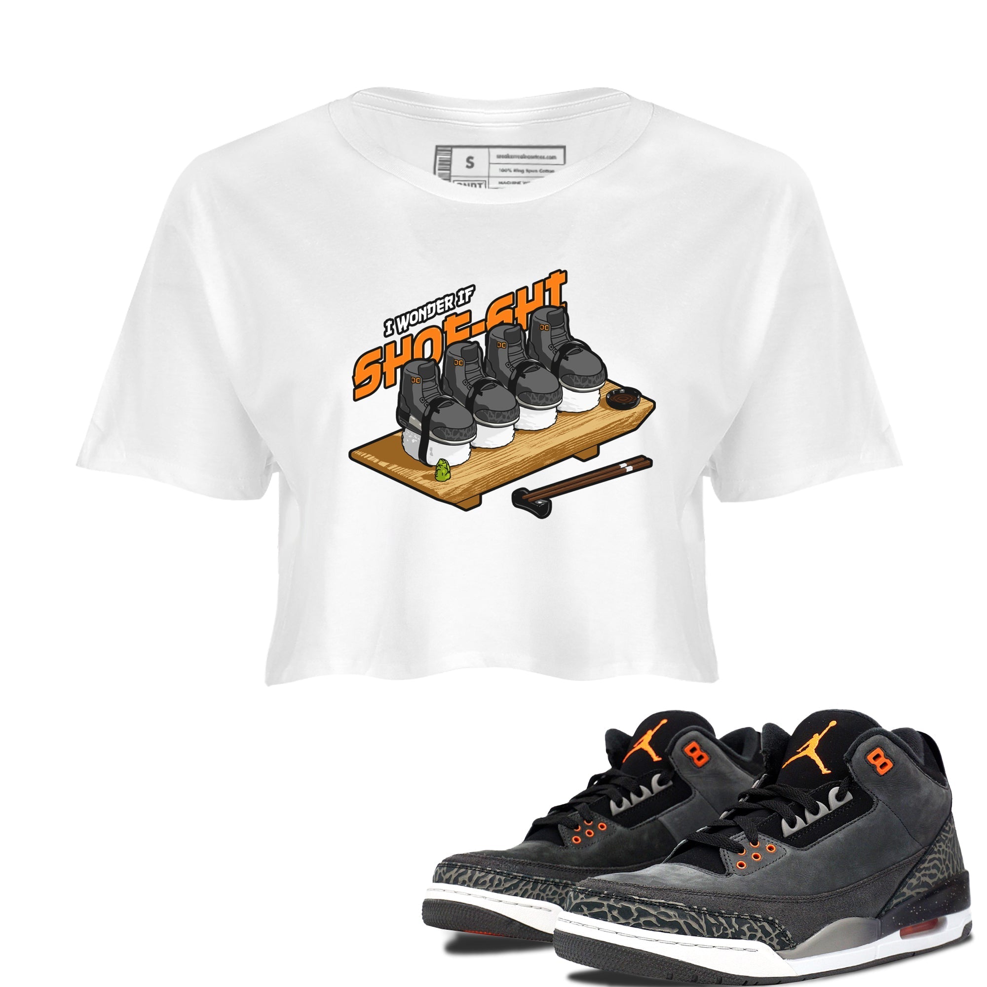 Shoe-Shi snkmatch Women's Top - Air Jordan 3 Fear
