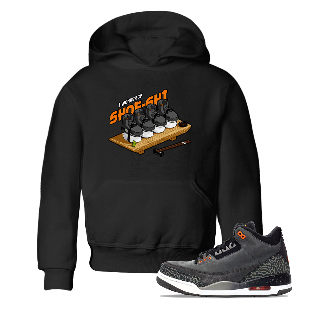 Shoe-Shi snkmatch Tee Kids - Air Jordan 3 Fear