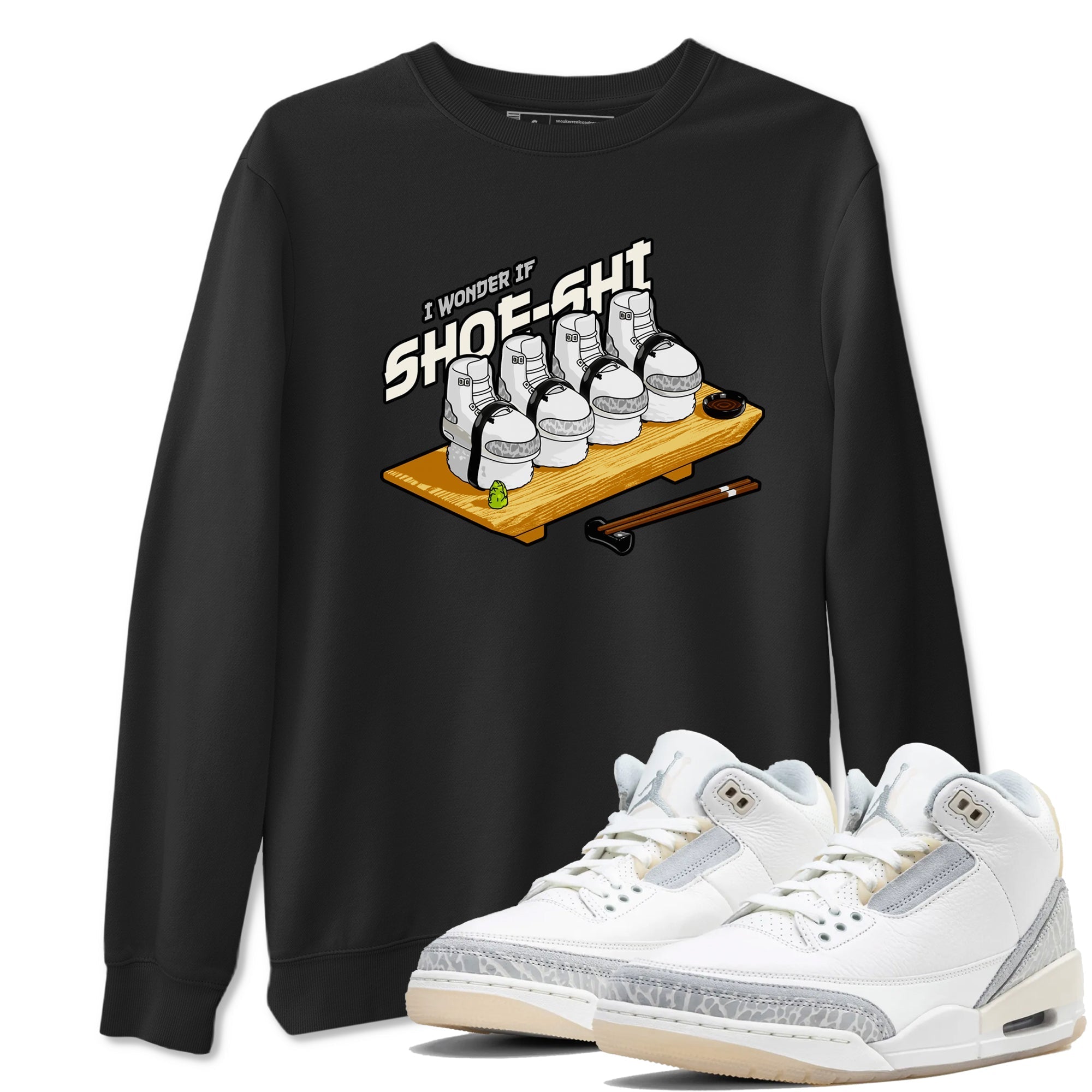 Shoe-Shi snkmatch Tees - Air Jordan 3 Ivory