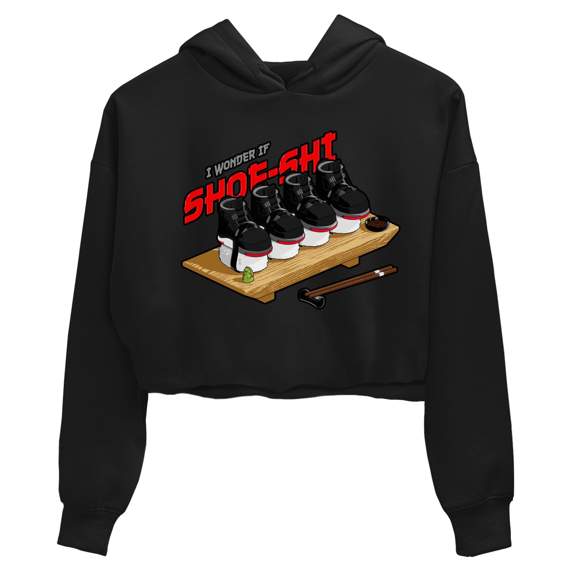 Shoe-Shi snkmatch Women's Top - Air Jordan 4 Bred Reimagined