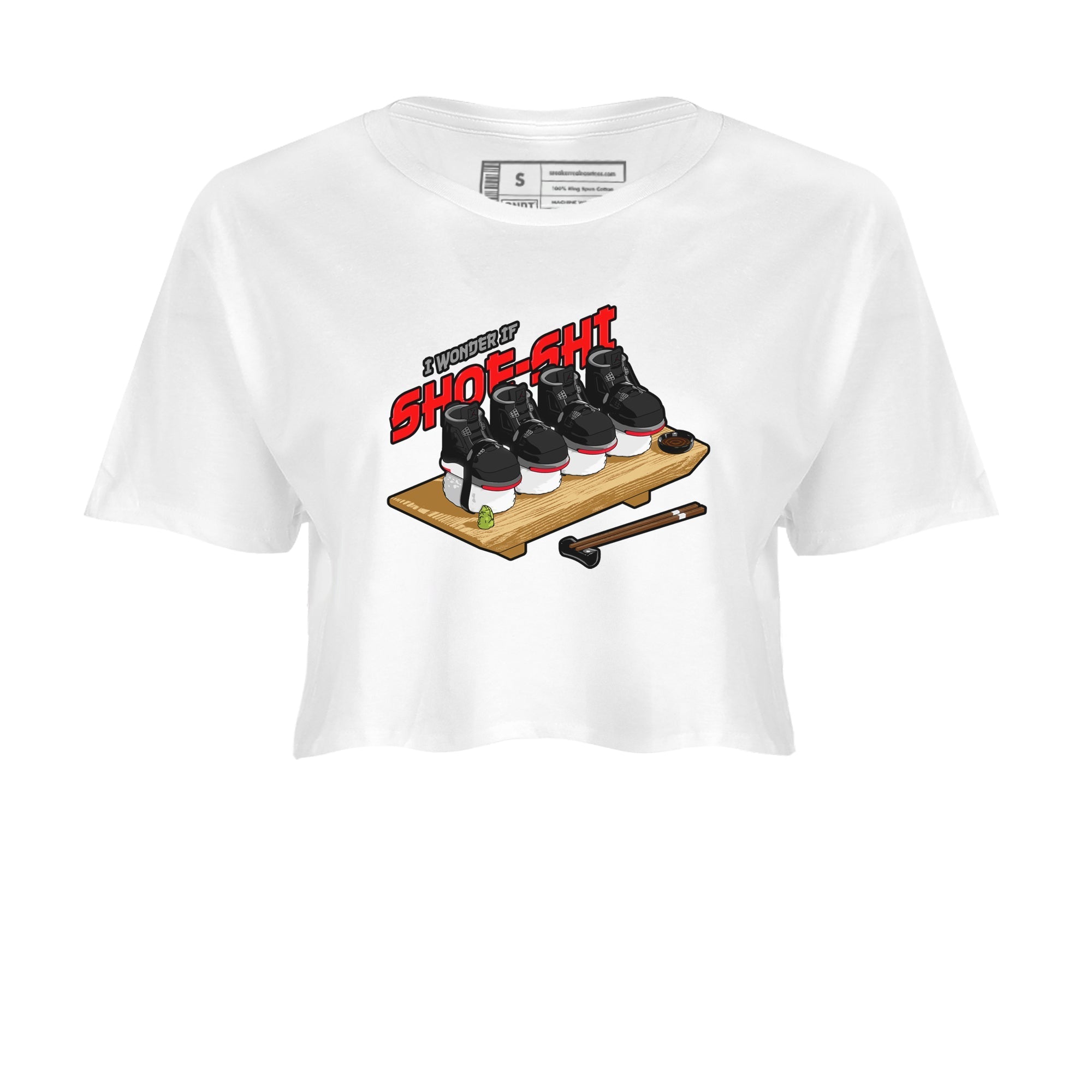 Shoe-Shi snkmatch Women's Top - Air Jordan 4 Bred Reimagined
