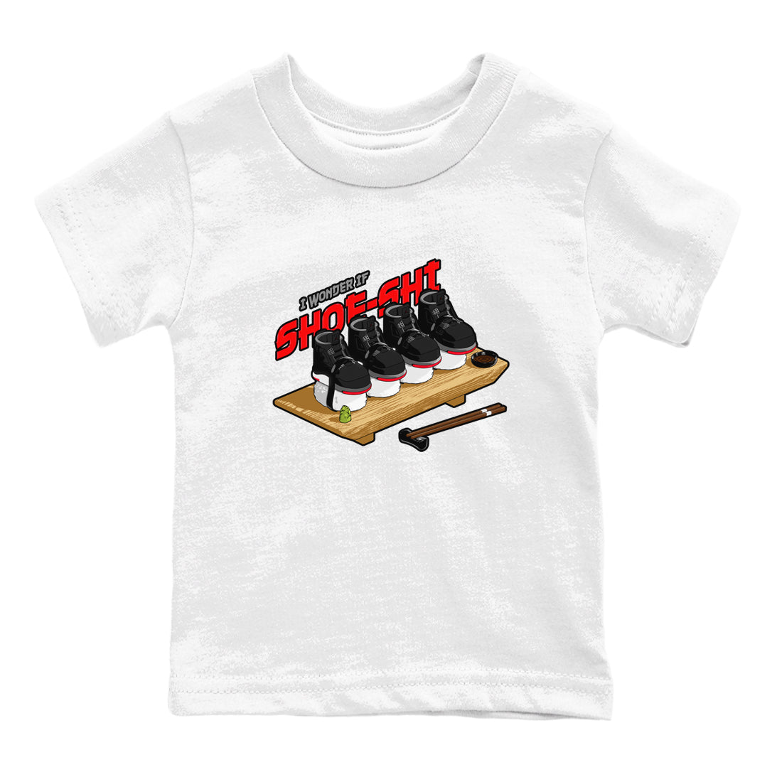 Shoe-Shi snkmatch Tee Kids - Air Jordan 4 Bred Reimagined