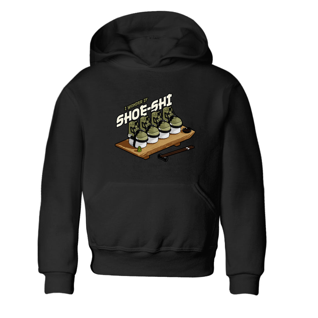Shoe-Shi snkmatch Tee Kids - Air Jordan 4 Medium Olive