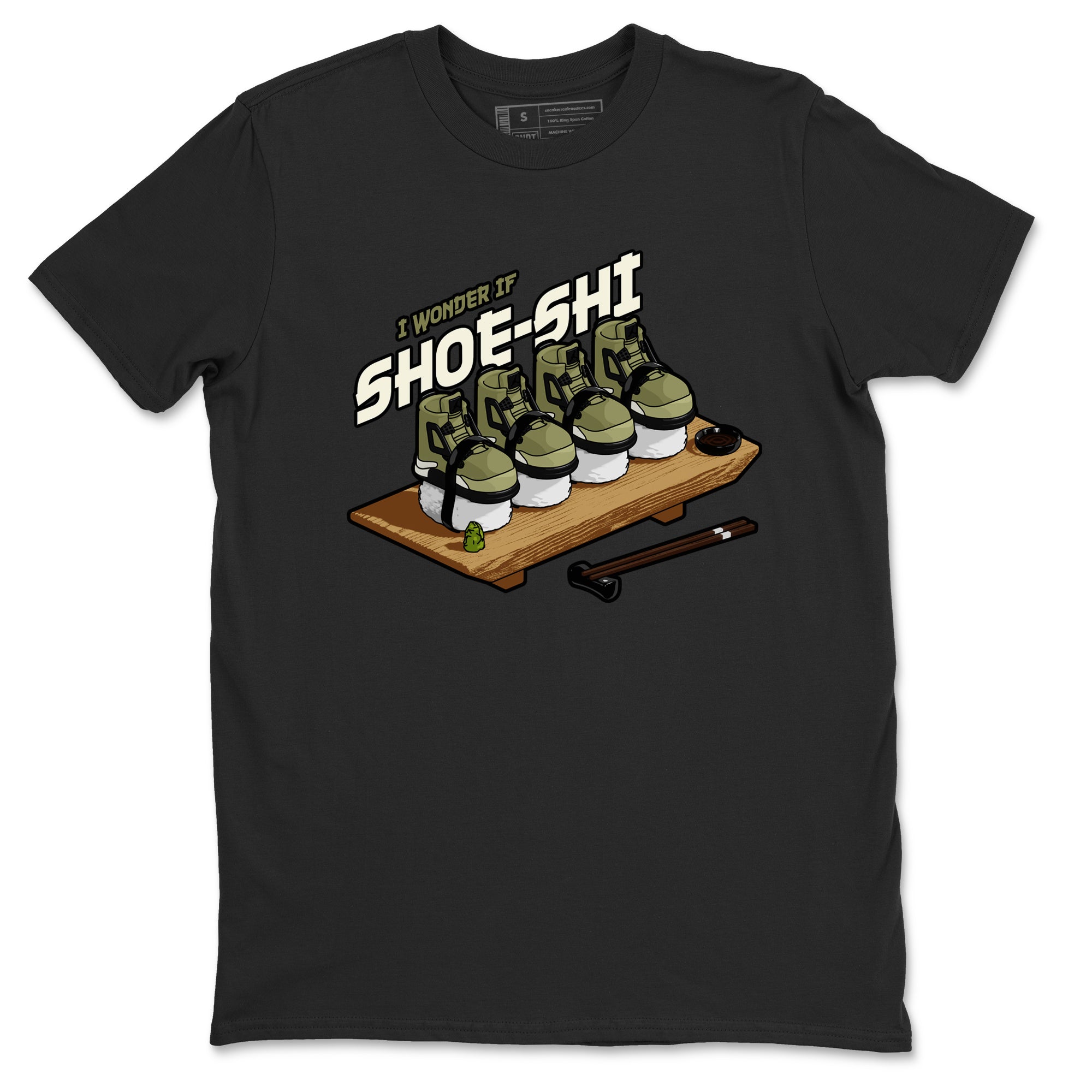 Shoe-Shi snkmatch Tee - Air Jordan 4 Medium Olive