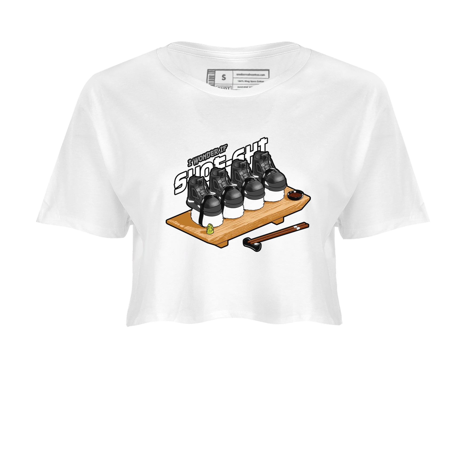 Shoe-Shi snkmatch Women's Top - Air Jordan 4 White Thunder