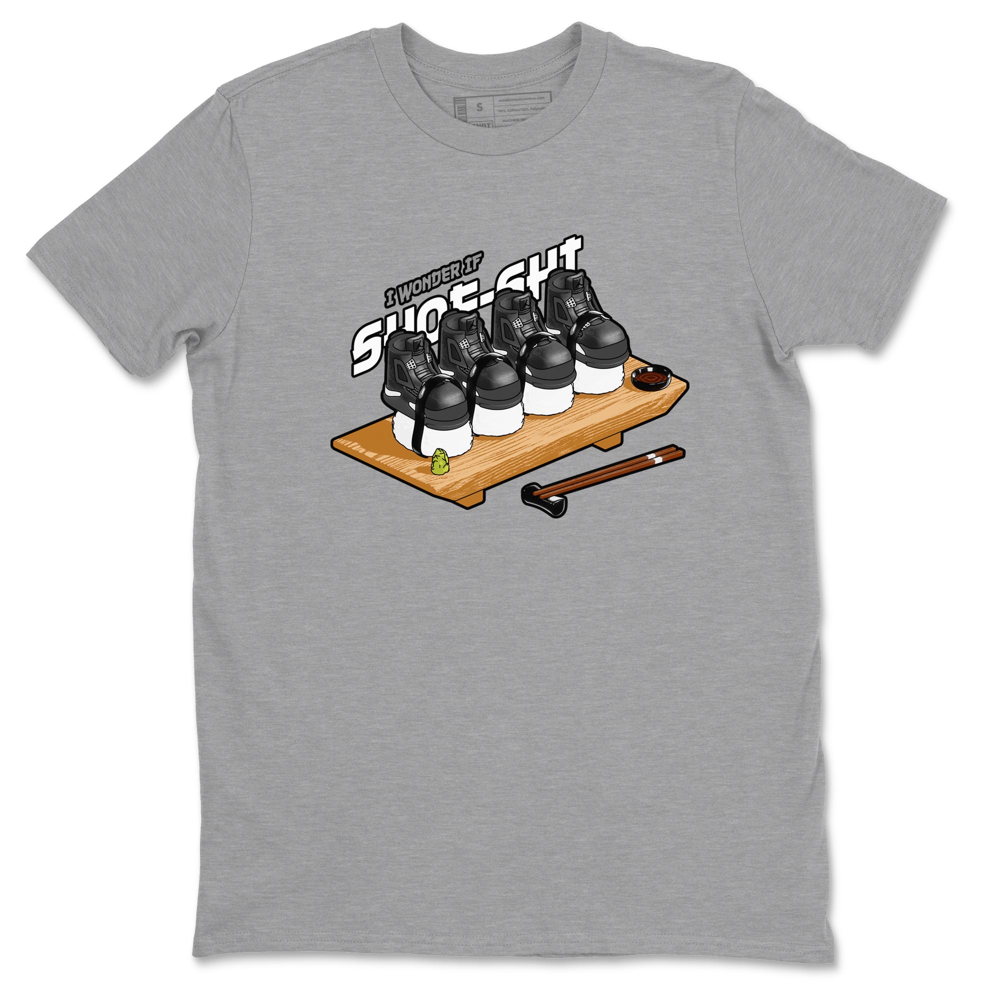 Shoe-Shi snkmatch Tees - Air Jordan 4 White Thunder