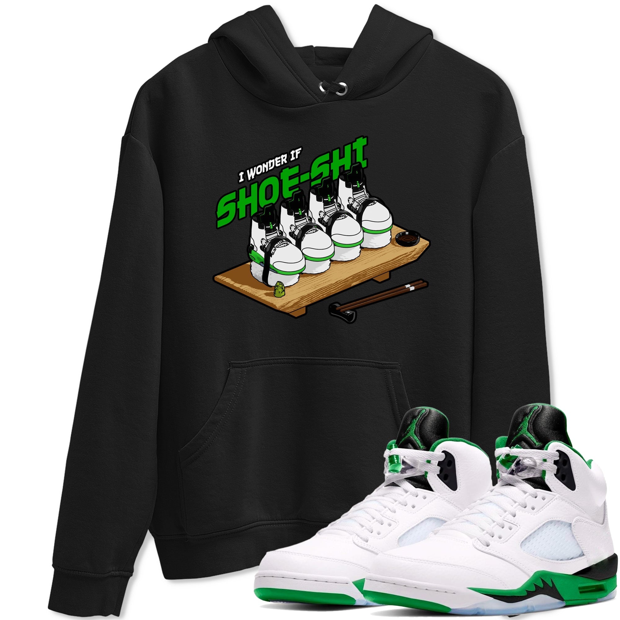 Shoe-Shi snkmatch Tee - Air Jordan 5 Lucky Green