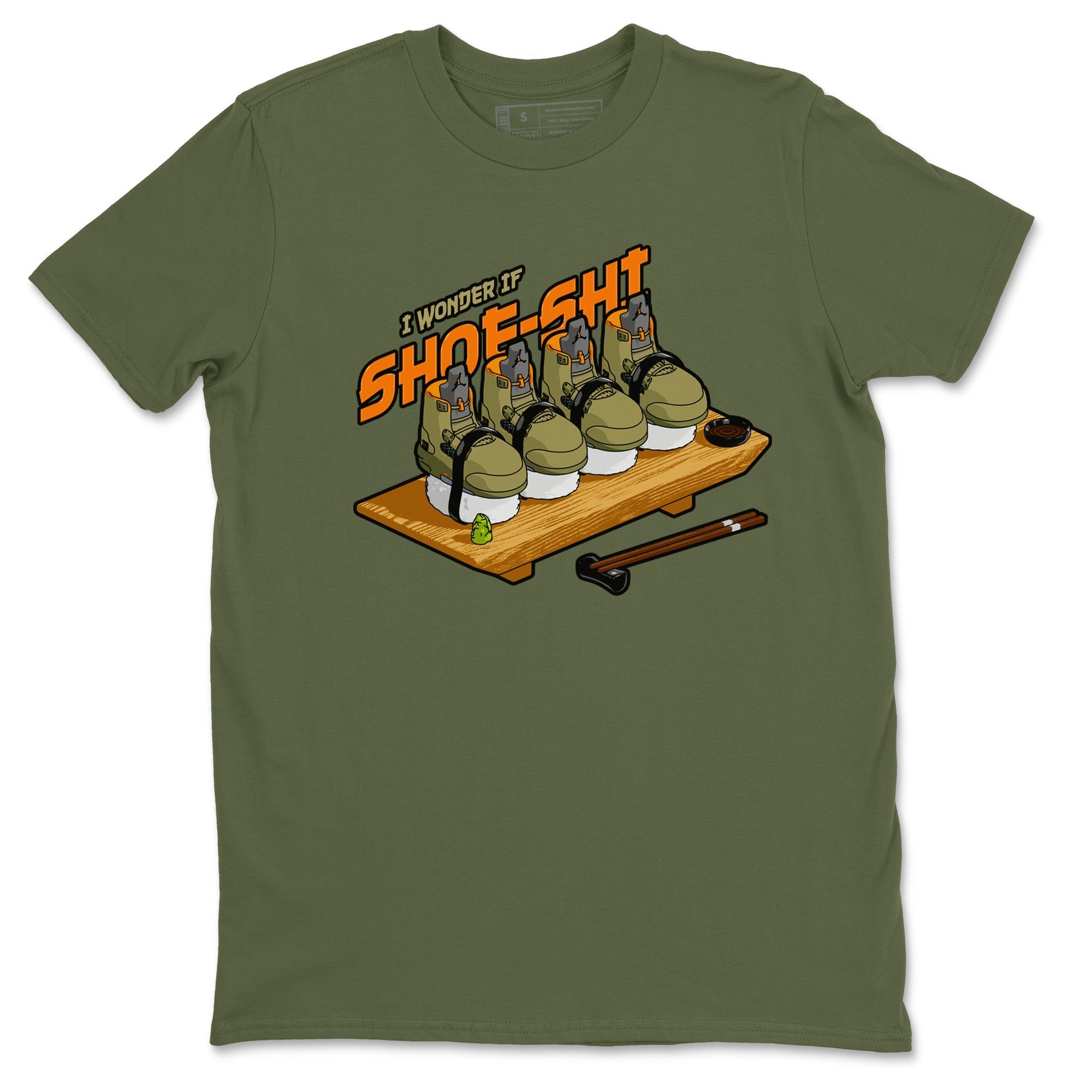 Shoe-Shi snkmatch Tees - Air Jordan 5 Olive