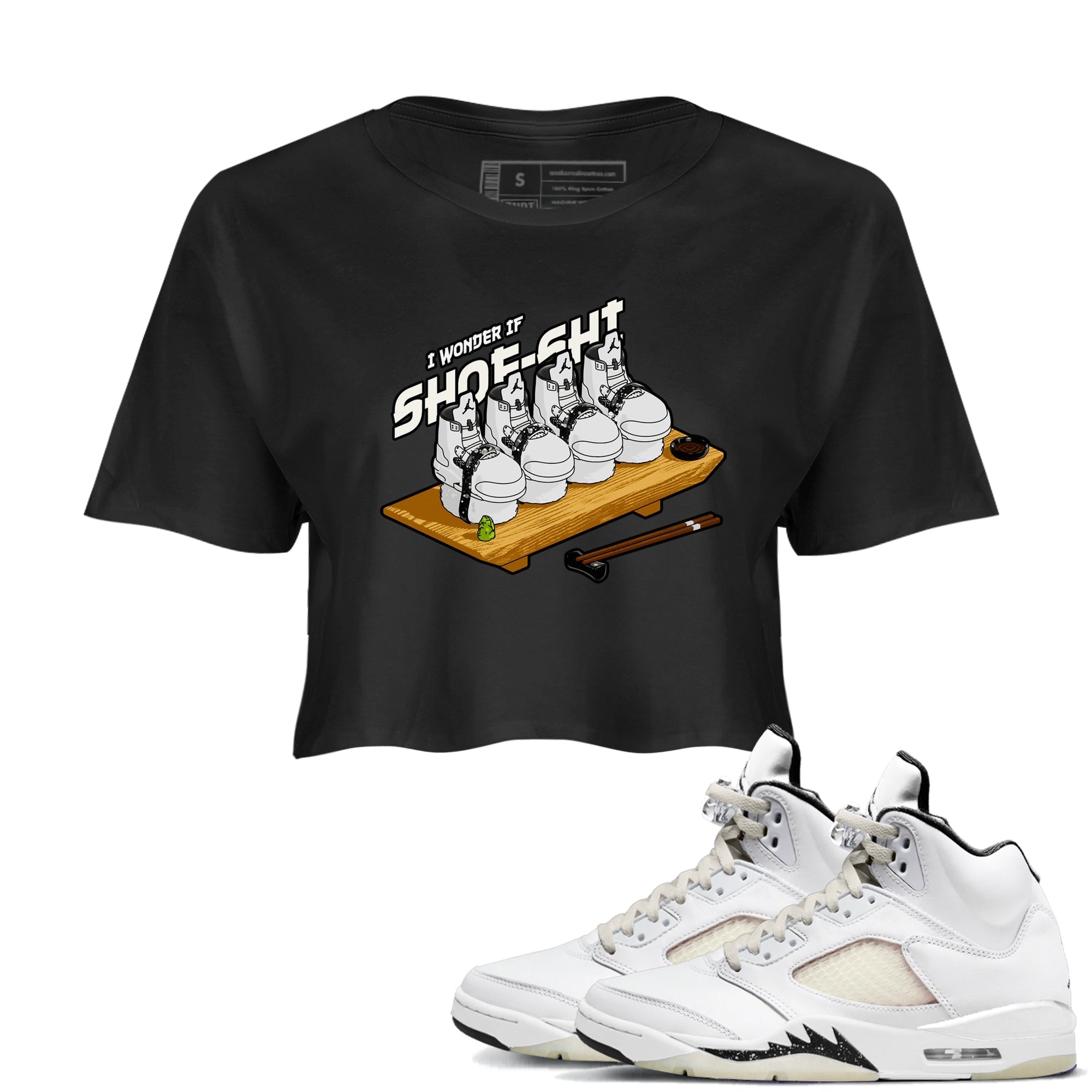 Shoe-Shi snkmatch Women's Top - Air Jordan 5 Sail