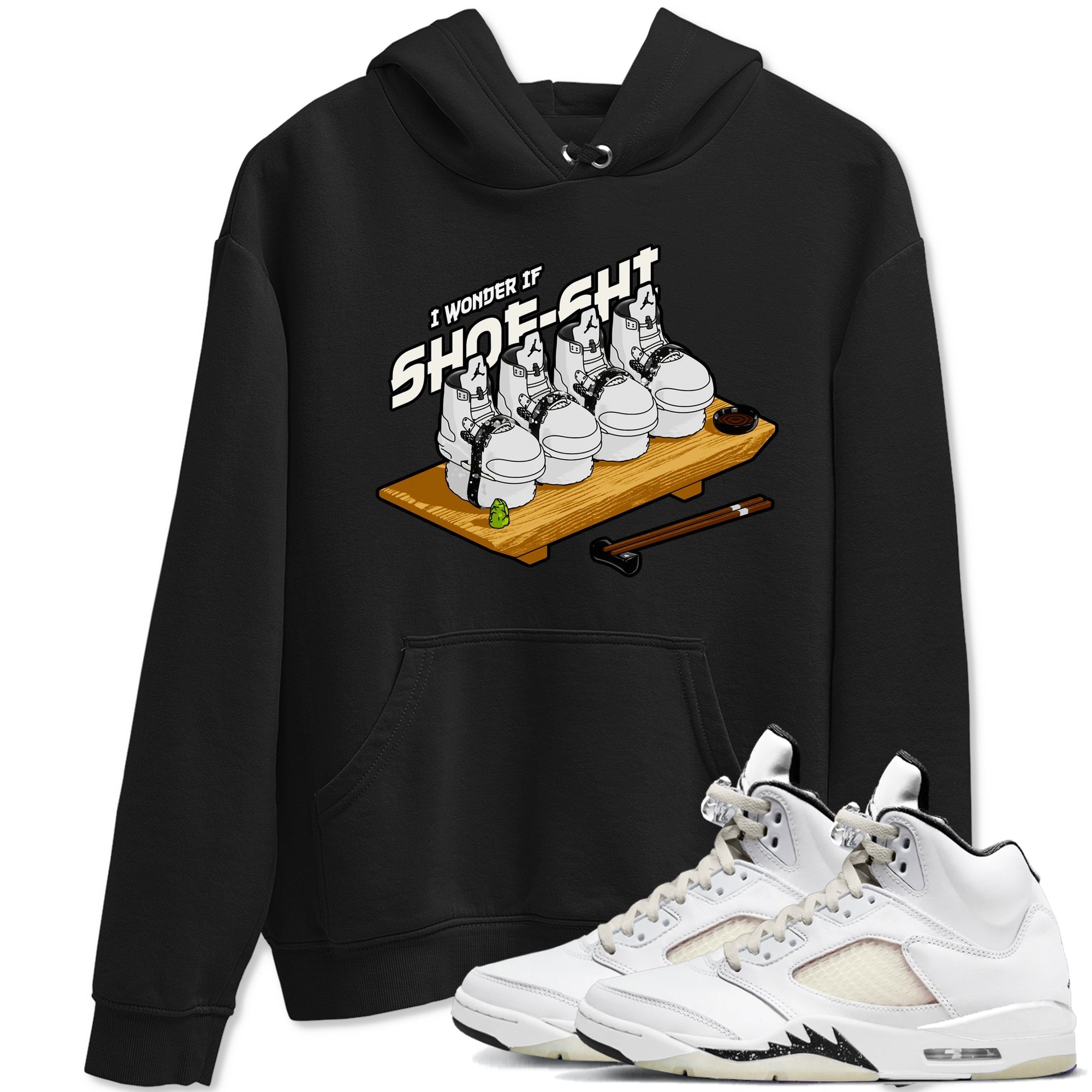 Shoe-Shi snkmatch Tees - Air Jordan 5 Sail