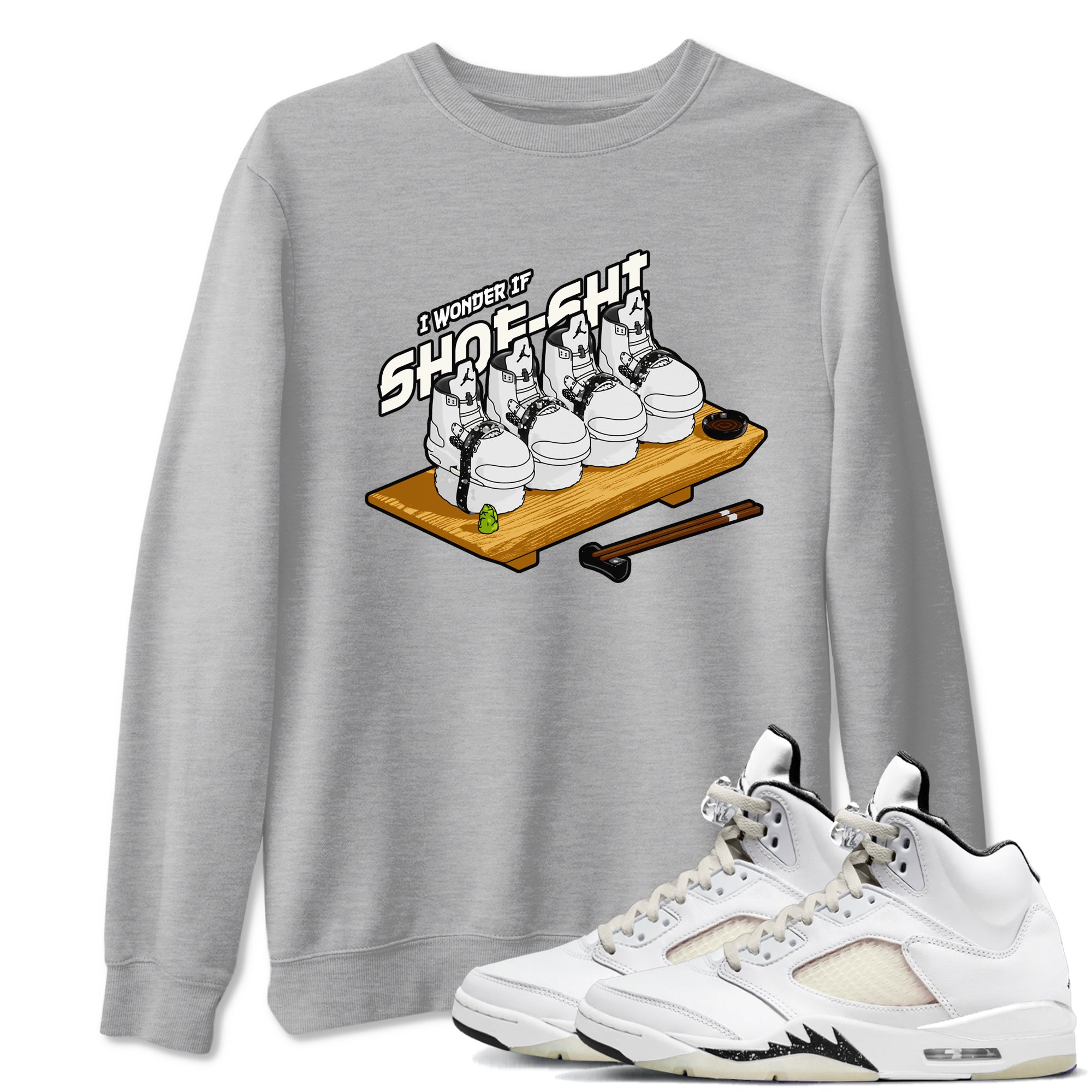 Shoe-Shi snkmatch Tees - Air Jordan 5 Sail