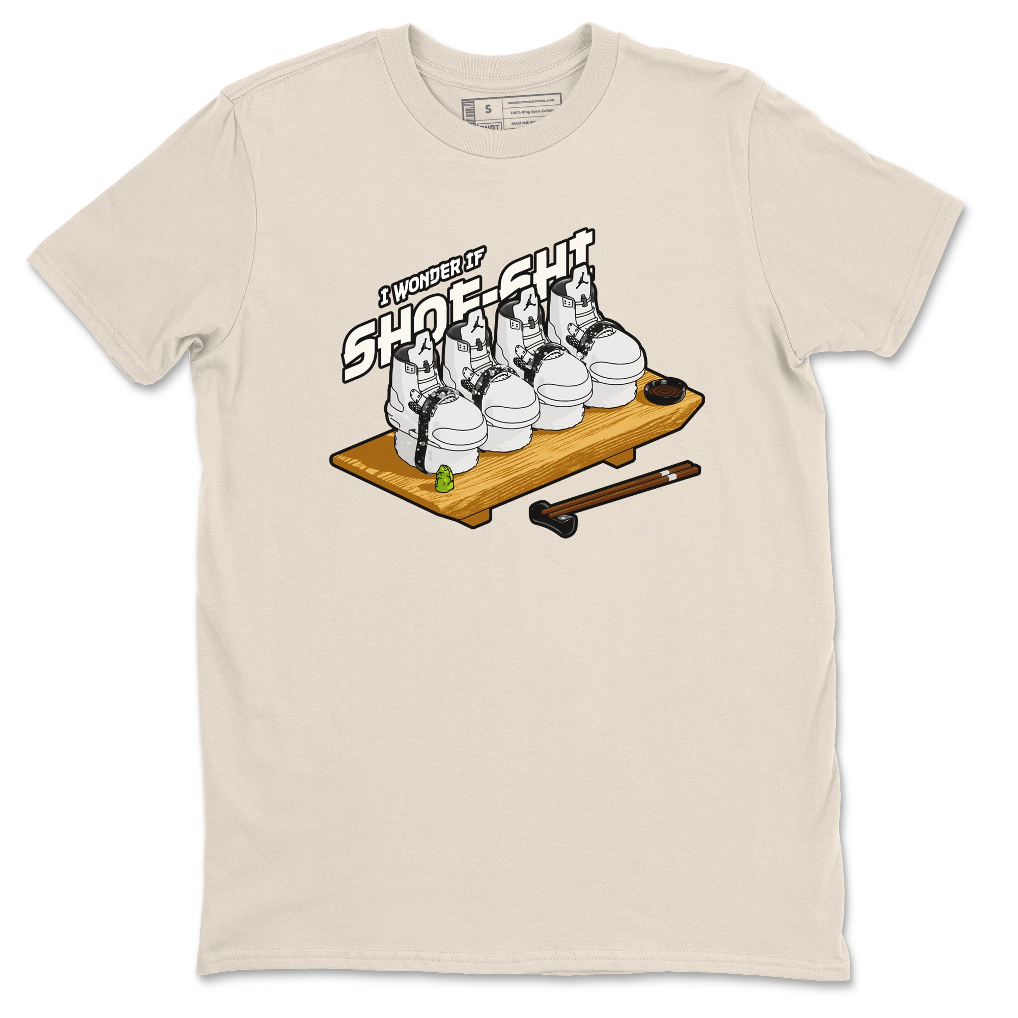 Shoe-Shi snkmatch Tees - Air Jordan 5 Sail