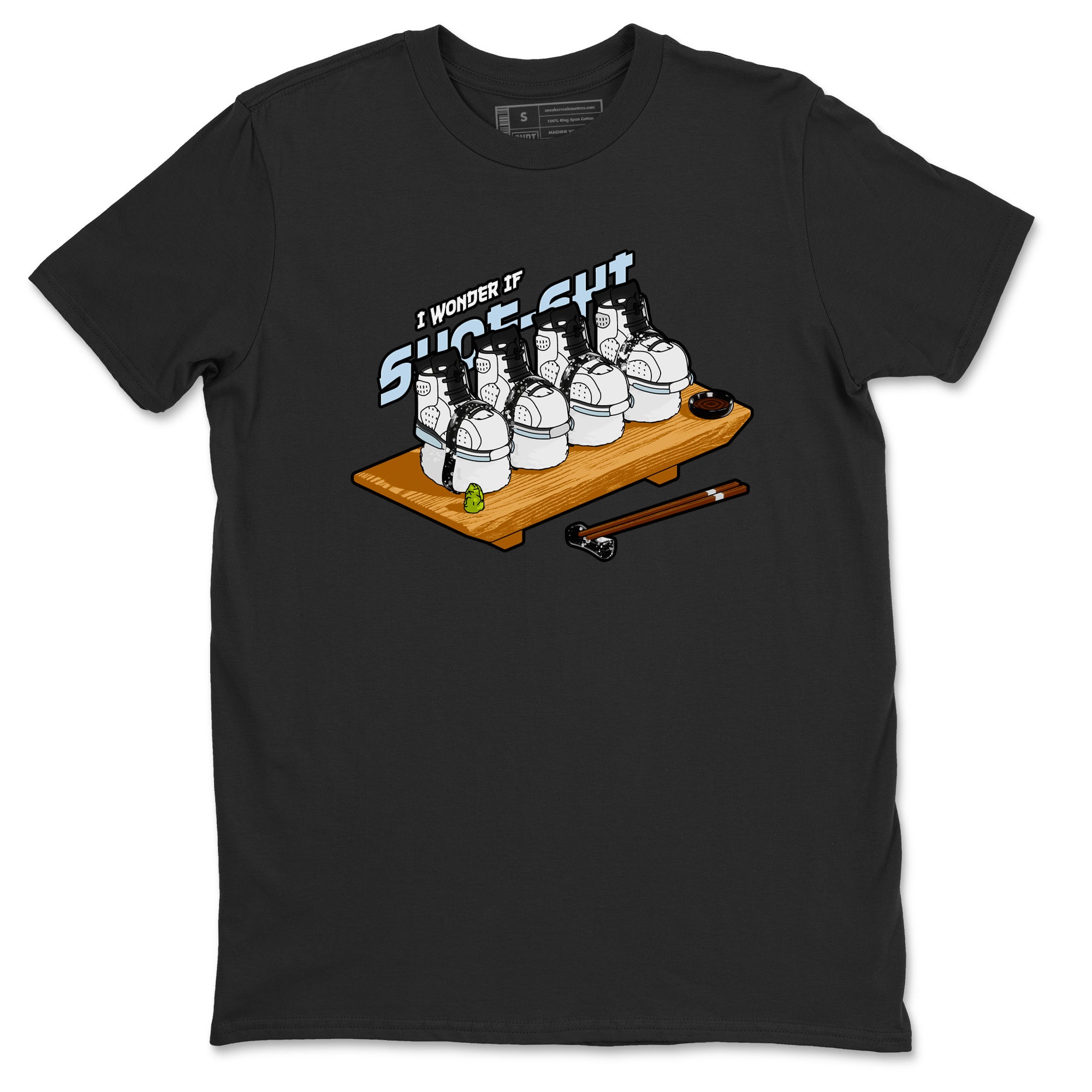 Shoe-Shi snkmatch Tees - Air Jordan 6 White Black