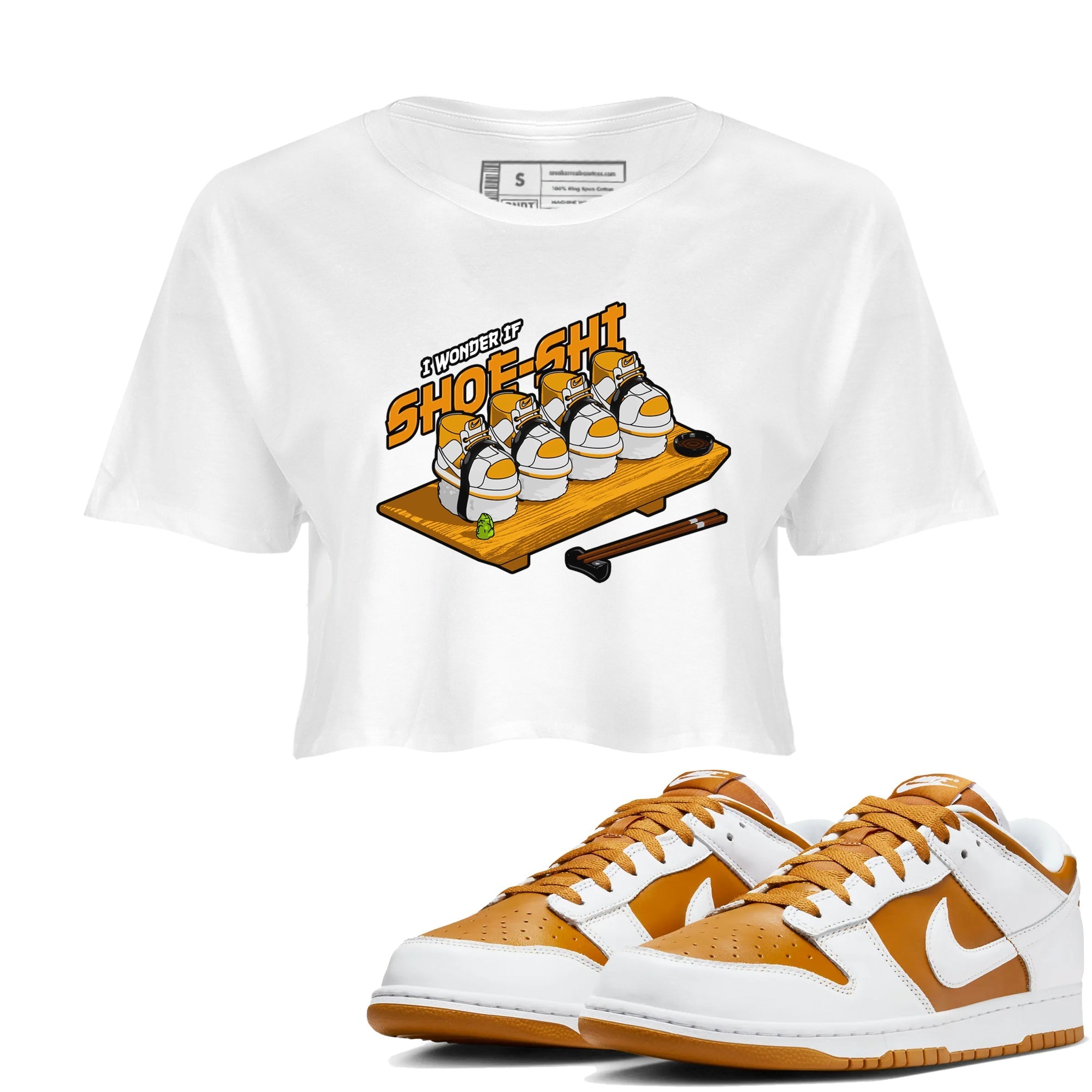 Shoe-Shi snkmatch Women's Top - Dunk Dark Curry