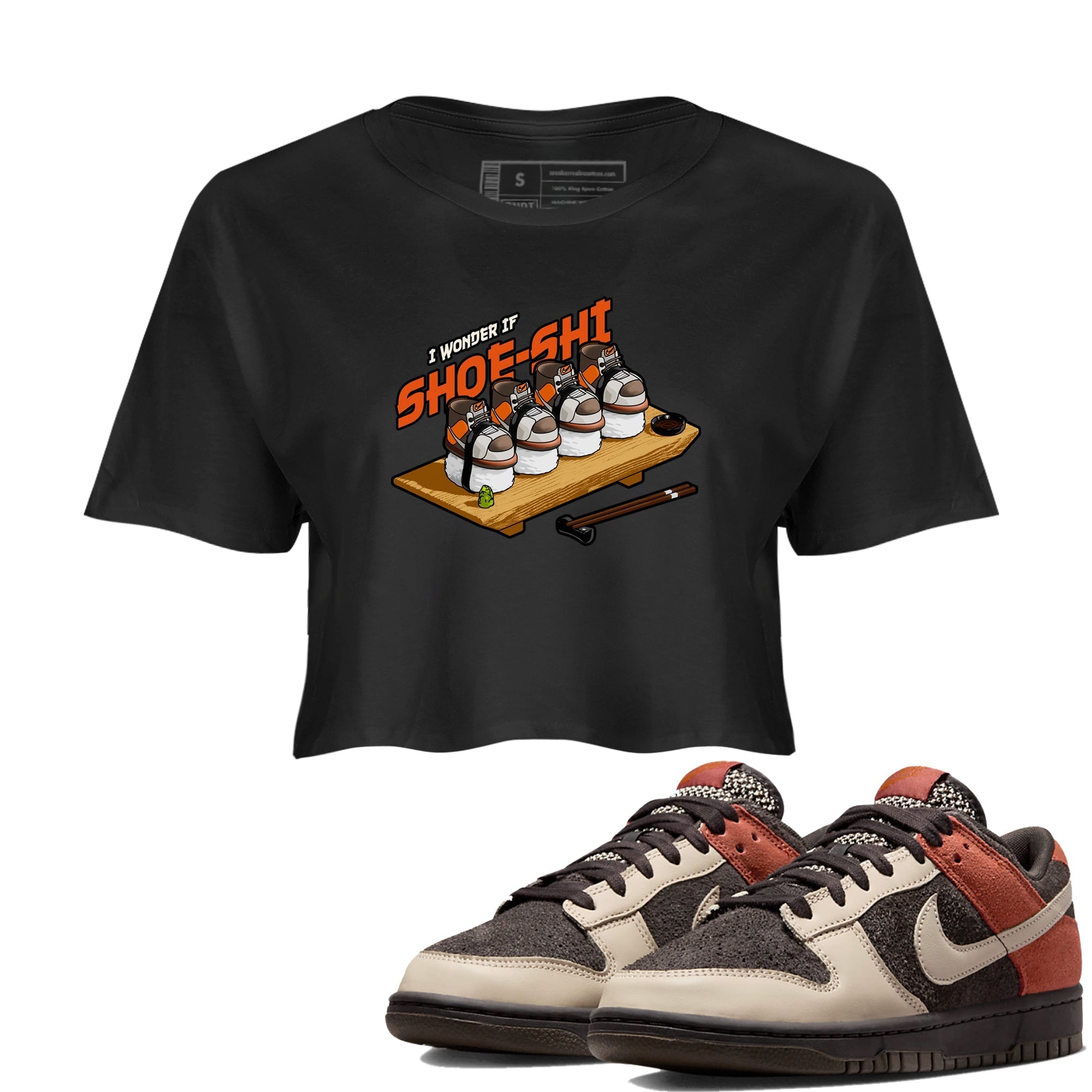 Shoe-Shi snkmatch Women's Top - Dunk Red Panda