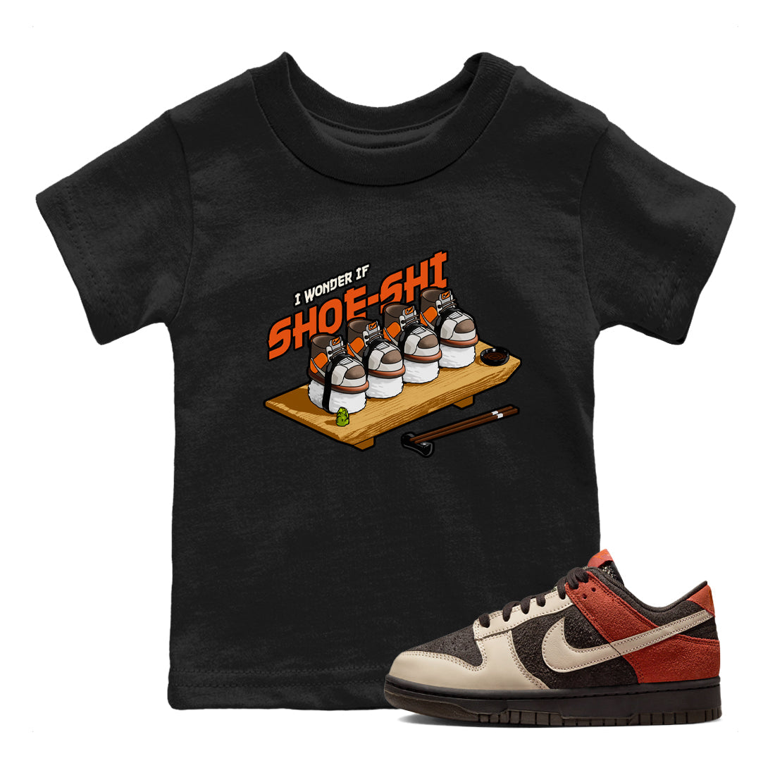 Shoe-Shi snkmatch Tee Kids - Dunk Red Panda