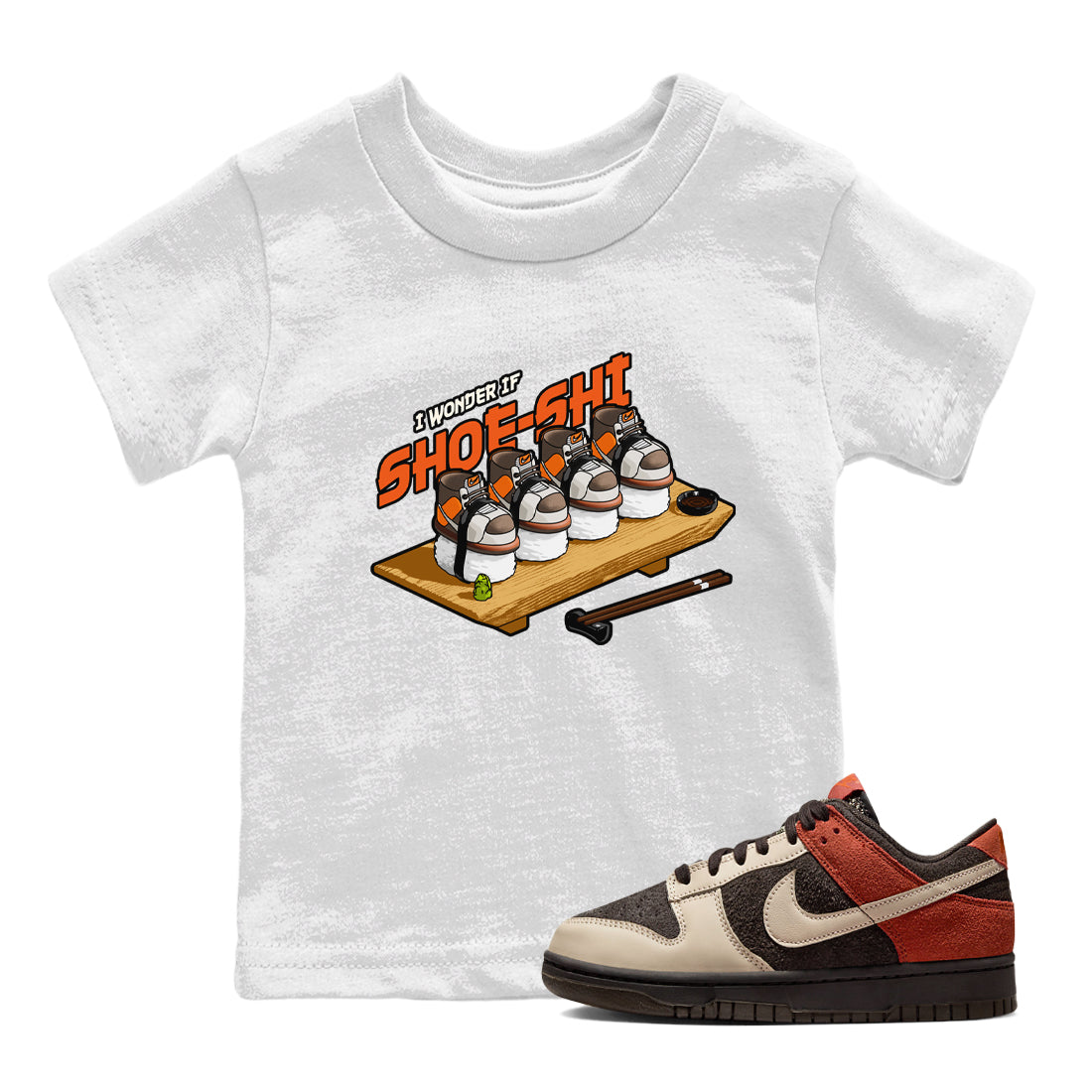 Shoe-Shi snkmatch Tee Kids - Dunk Red Panda