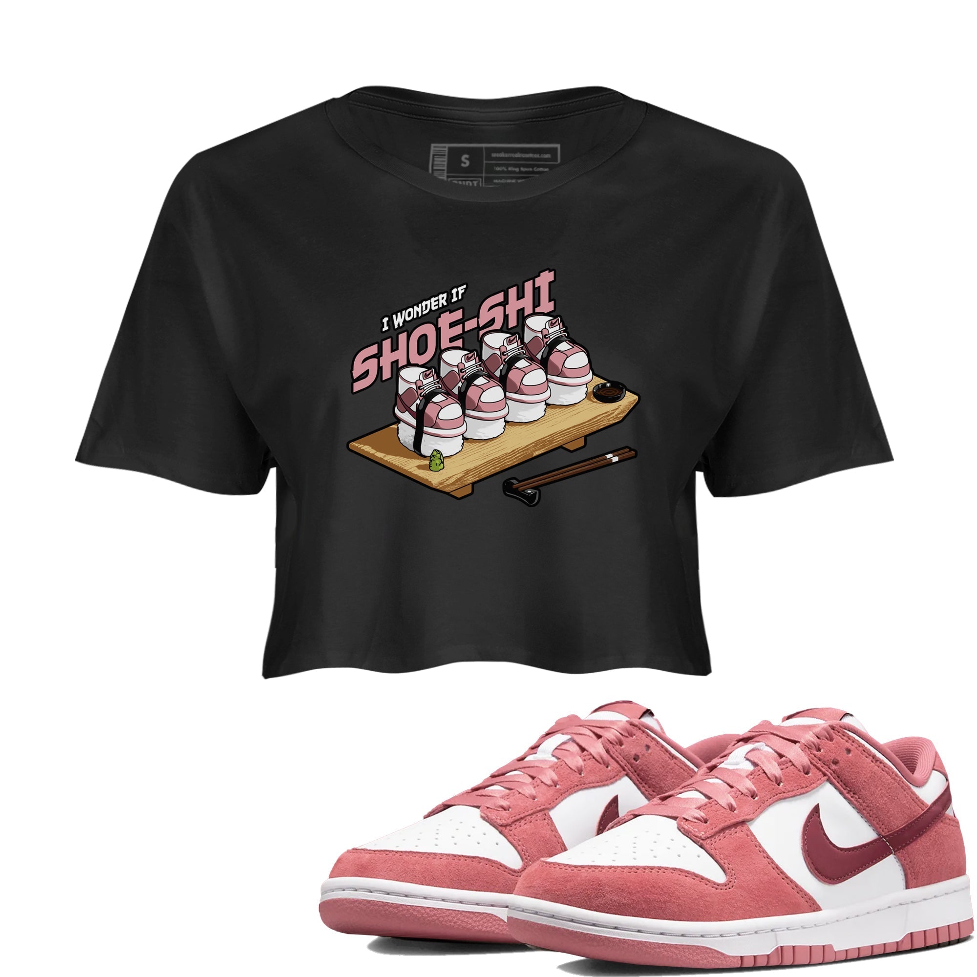 Shoe-Shi snkmatch Women's Top - Dunk Valentines Day 2024