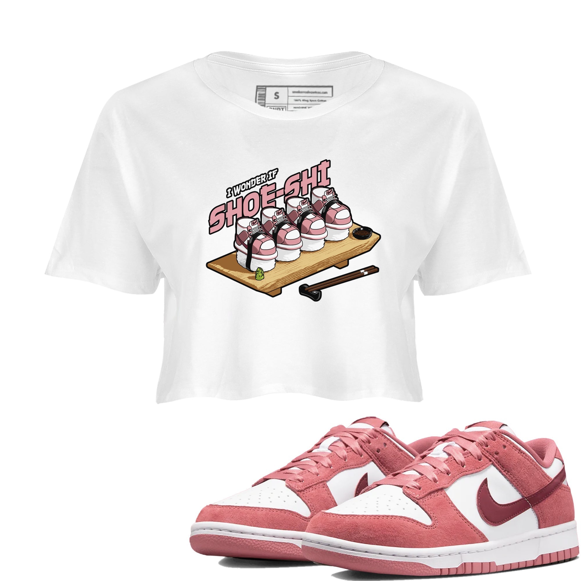 Shoe-Shi snkmatch Women's Top - Dunk Valentines Day 2024