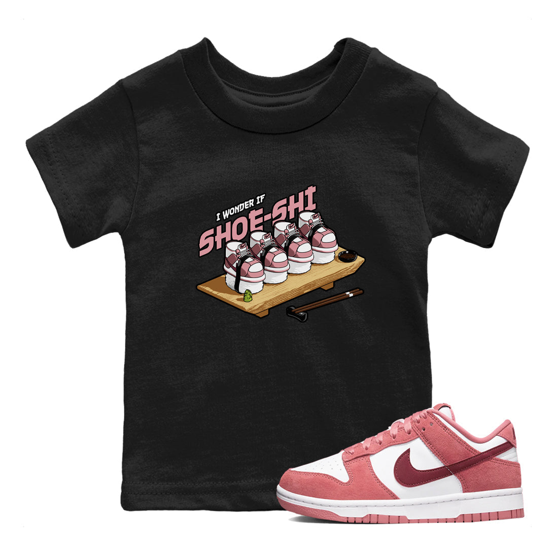Shoe-Shi snkmatch Tee Kids - Dunk Valentines Day 2024