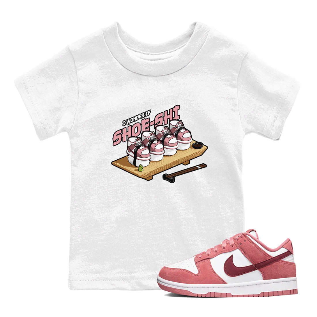 Shoe-Shi snkmatch Tee Kids - Dunk Valentines Day 2024