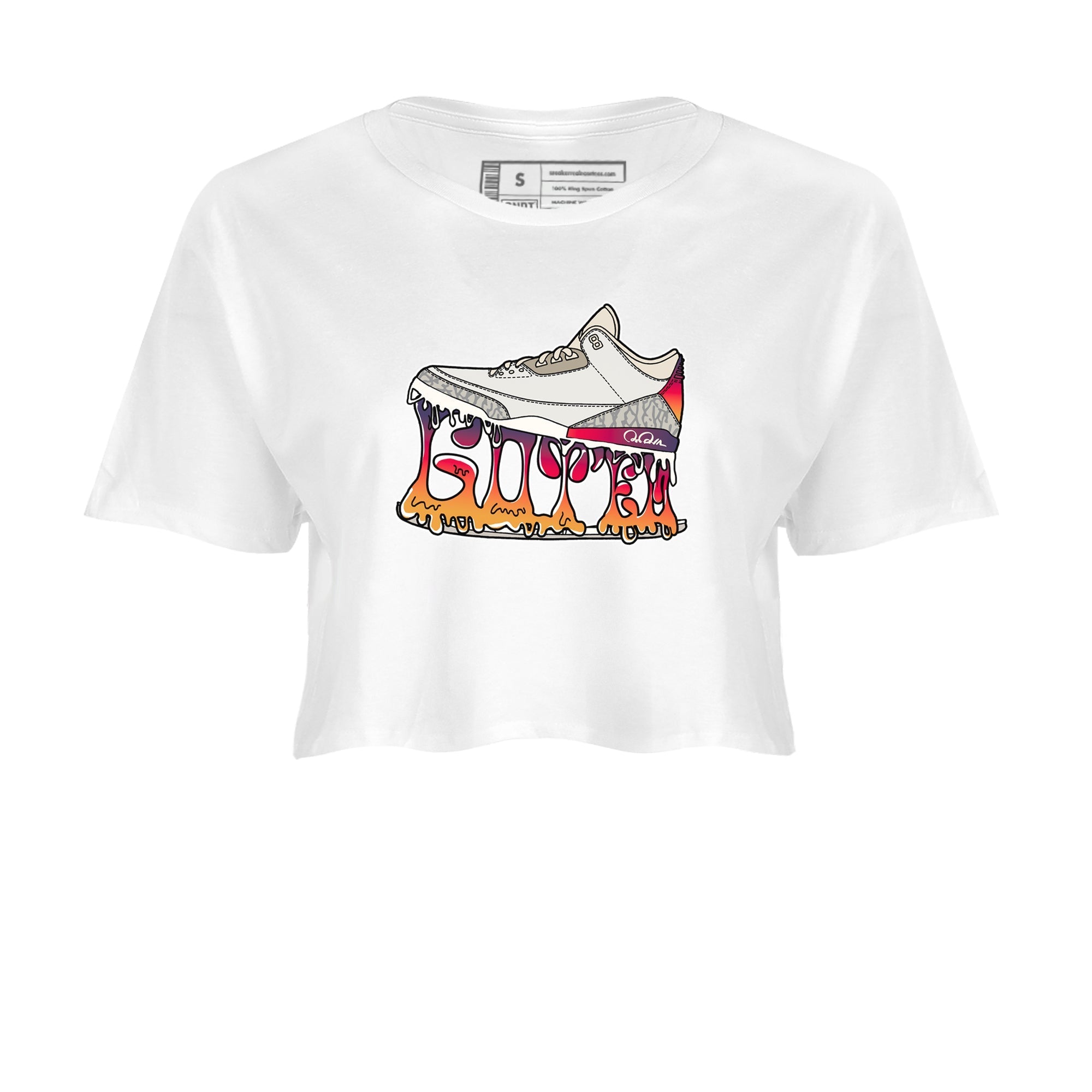 Shoe Stuck snkmatch Women's Top - Air Jordan 3 J Balvin