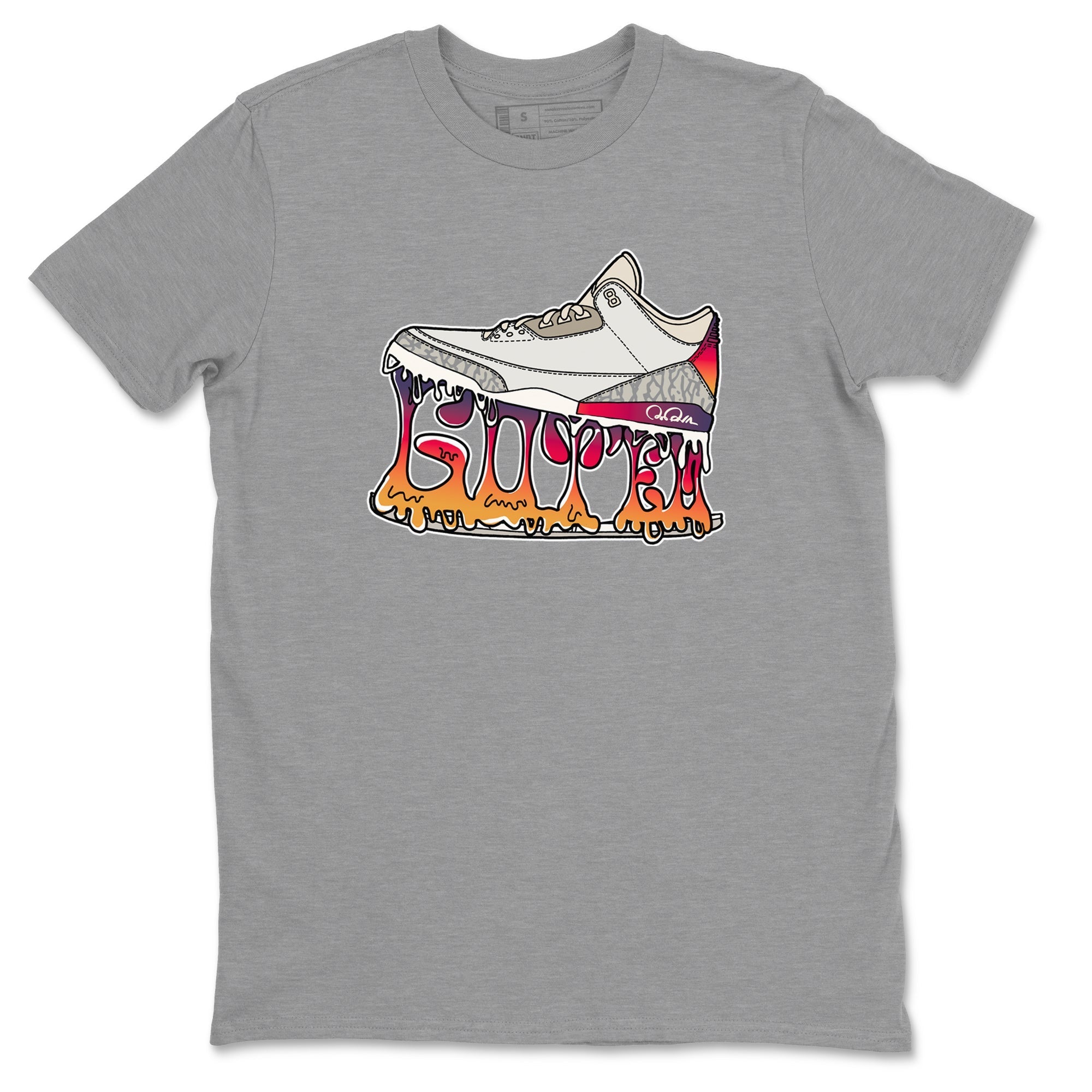 Shoe Stuck snkmatch Tee - Air Jordan 3 J Balvin