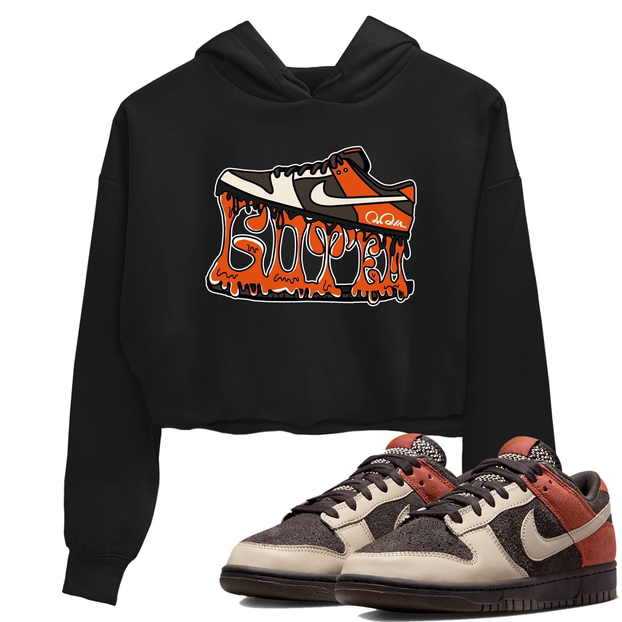 Shoe Stuck snkmatch Women's Top - Dunk Red Panda
