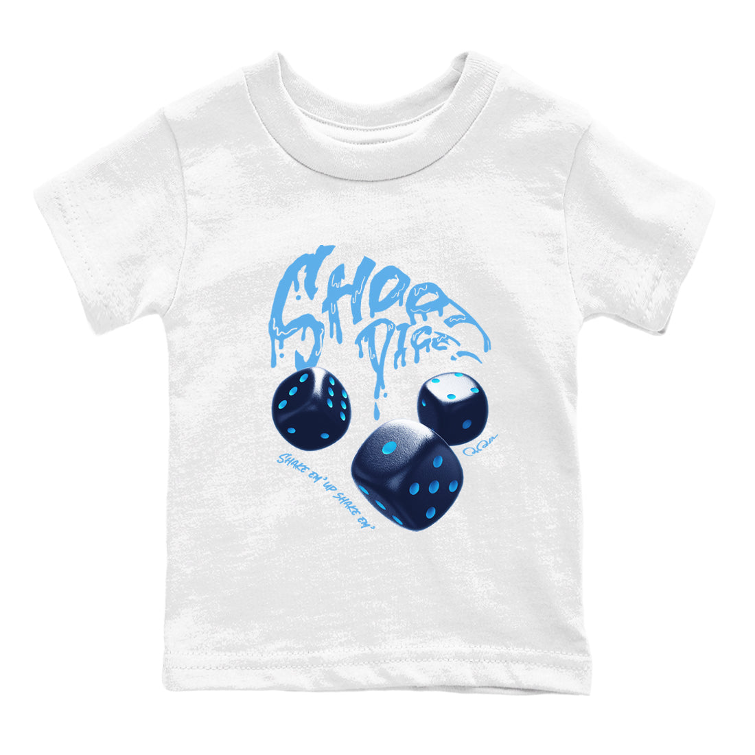 Shoot Dice snkmatch Tees Kids - Air Jordan 1 Obsidian