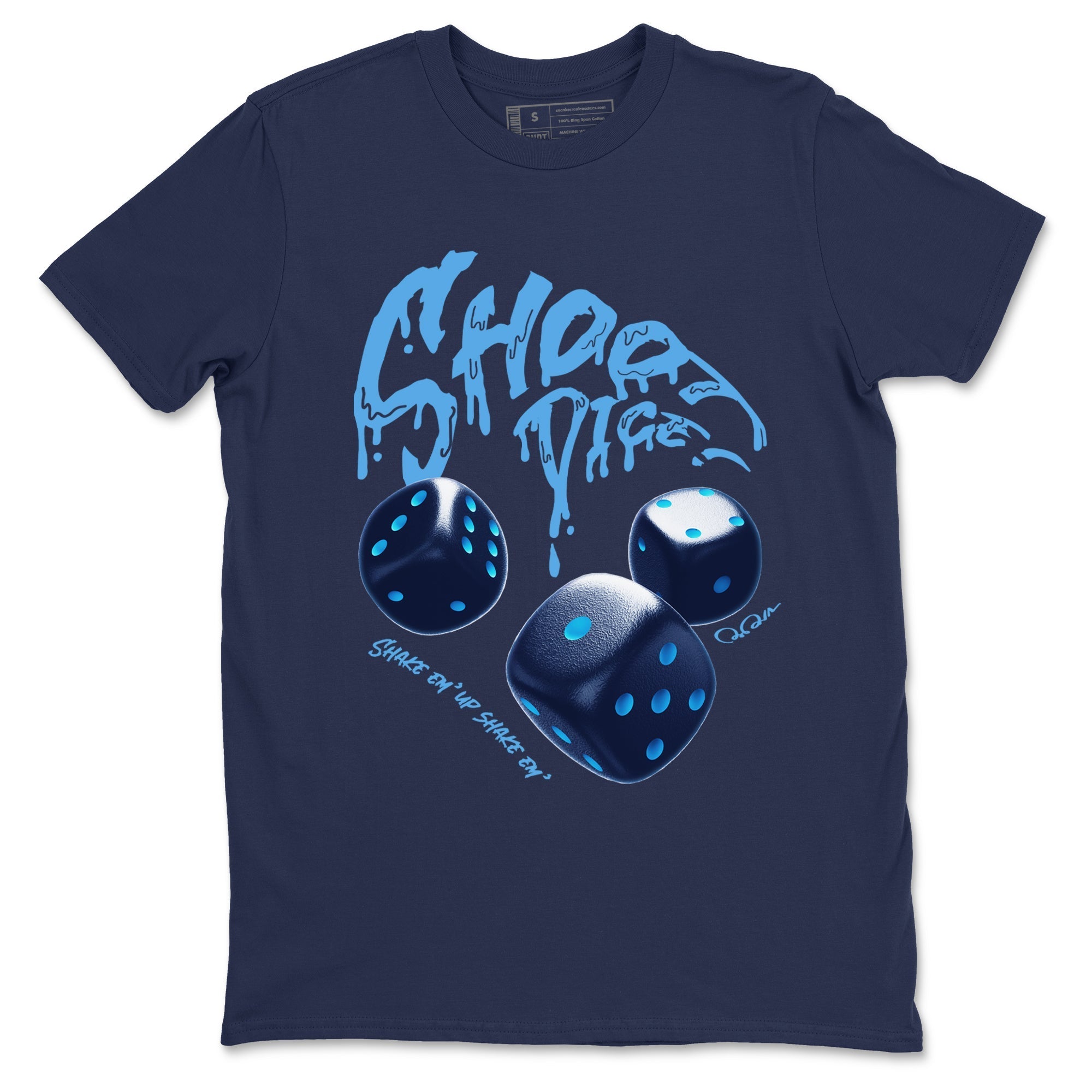 Shoot Dice snkmatch Tees - Air Jordan 1 Obsidian