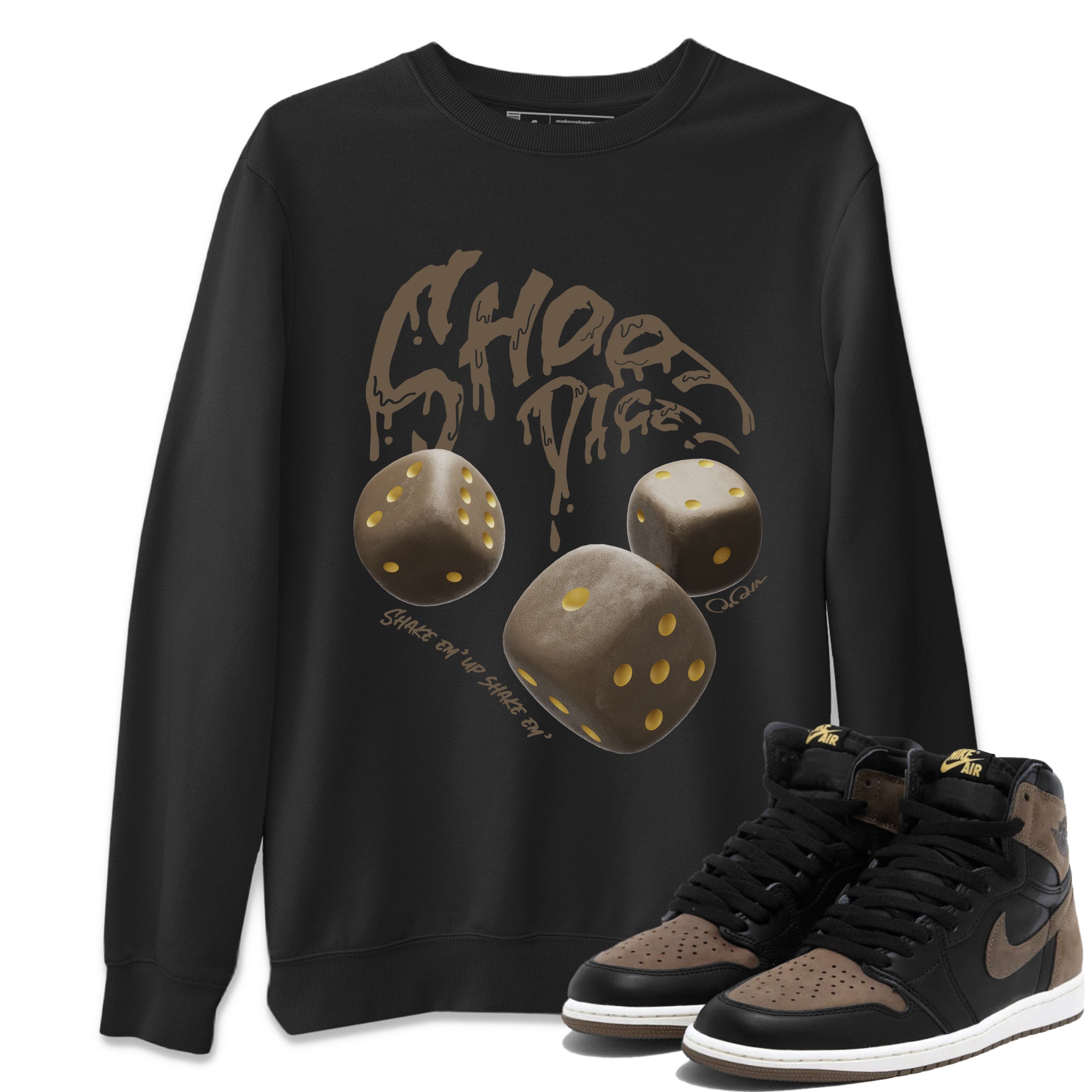 Shoot Dice snkmatch Tee - Air Jordan 1 Palomino