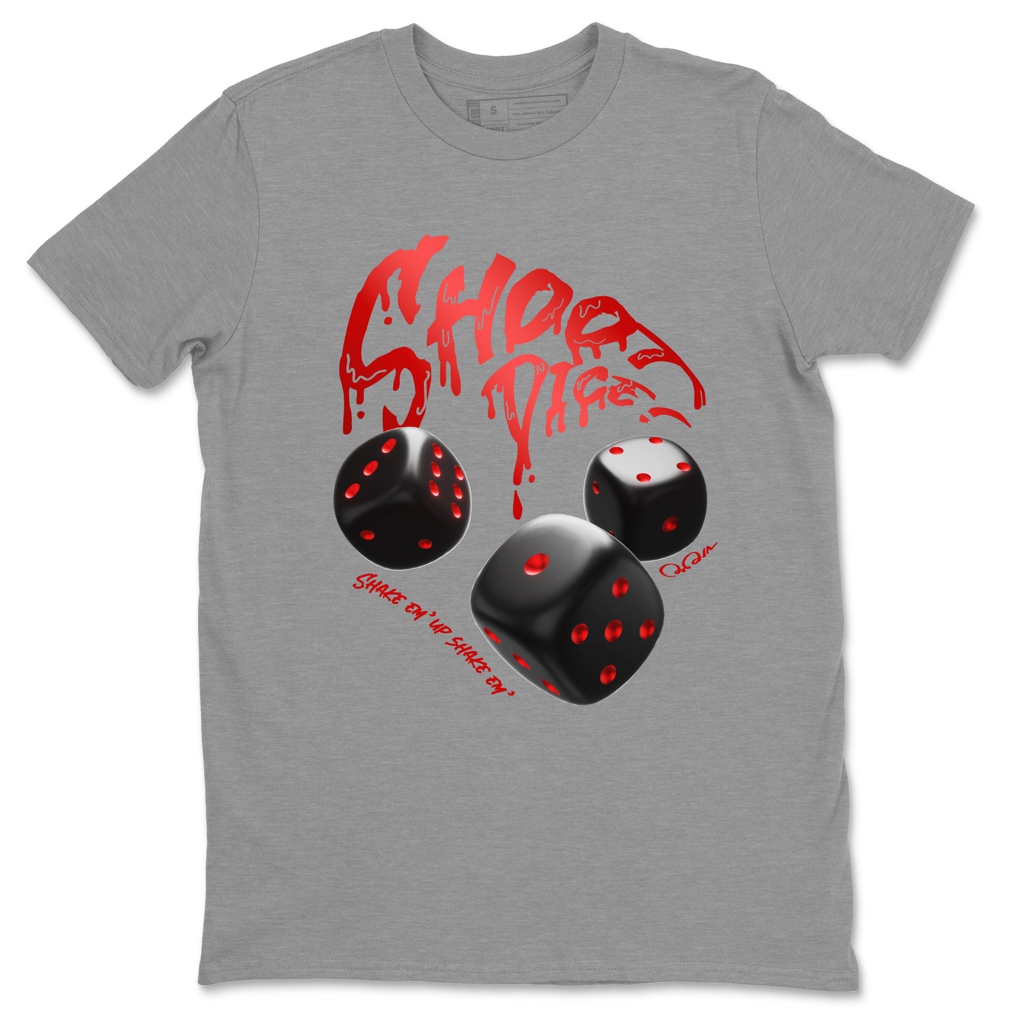 Shoot Dice Unisex Tops - Air Jordan 1 Satin Bred