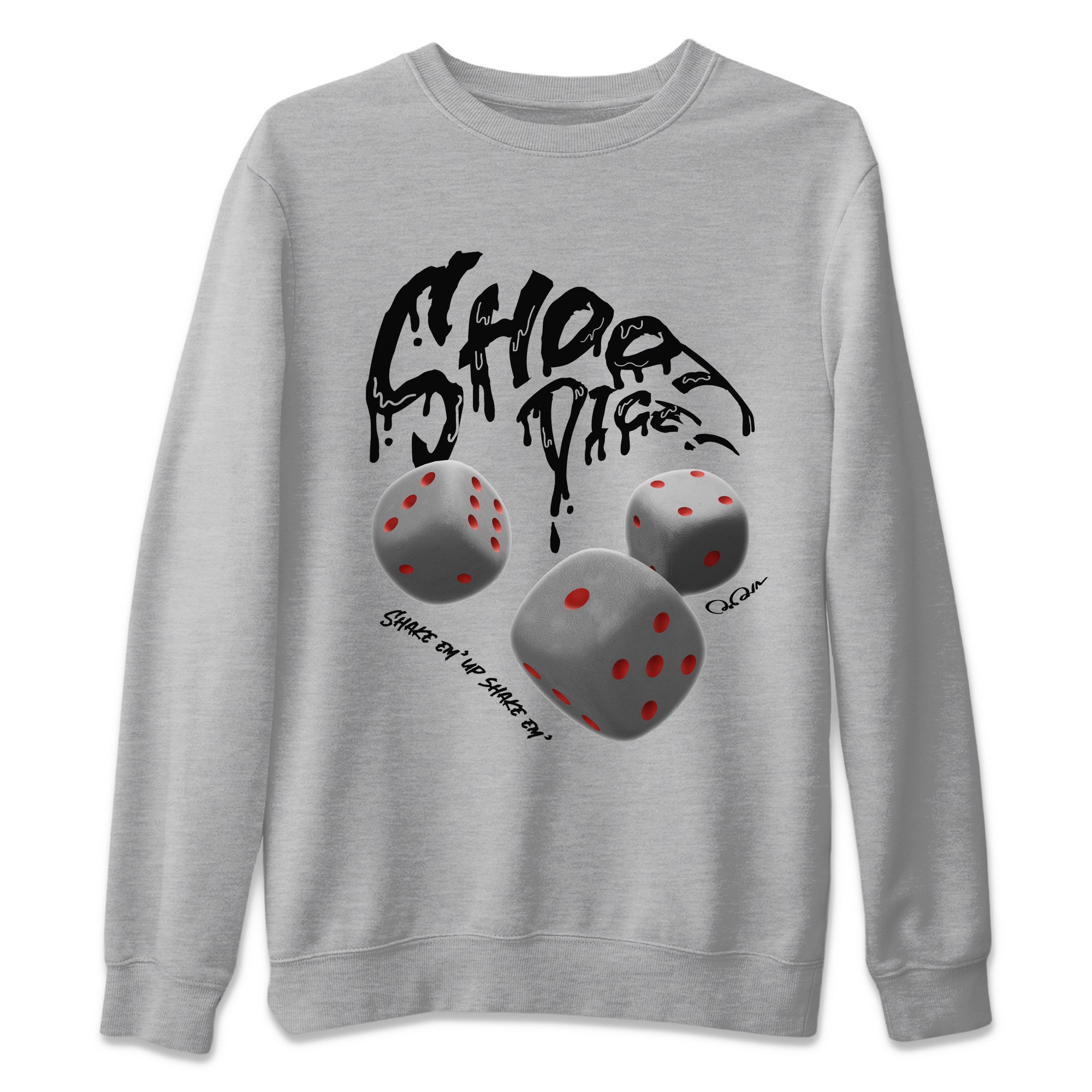 Shoot Dice Unisex Tops - Air Jordan 1 Washed Heritage