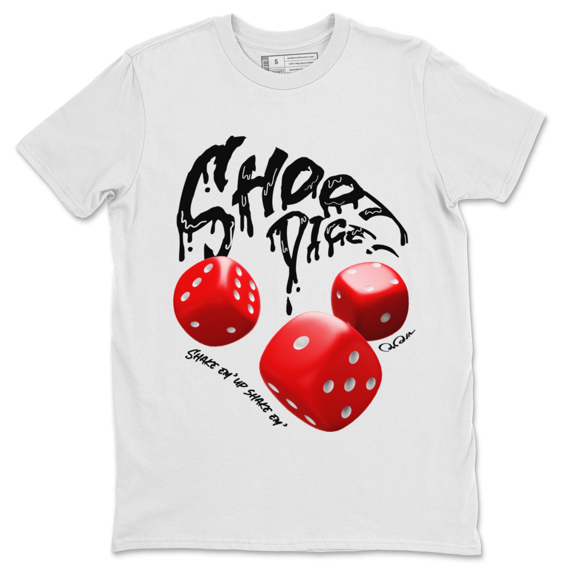 Shoot Dice Unisex Tops - Air Jordan 12 Cherry