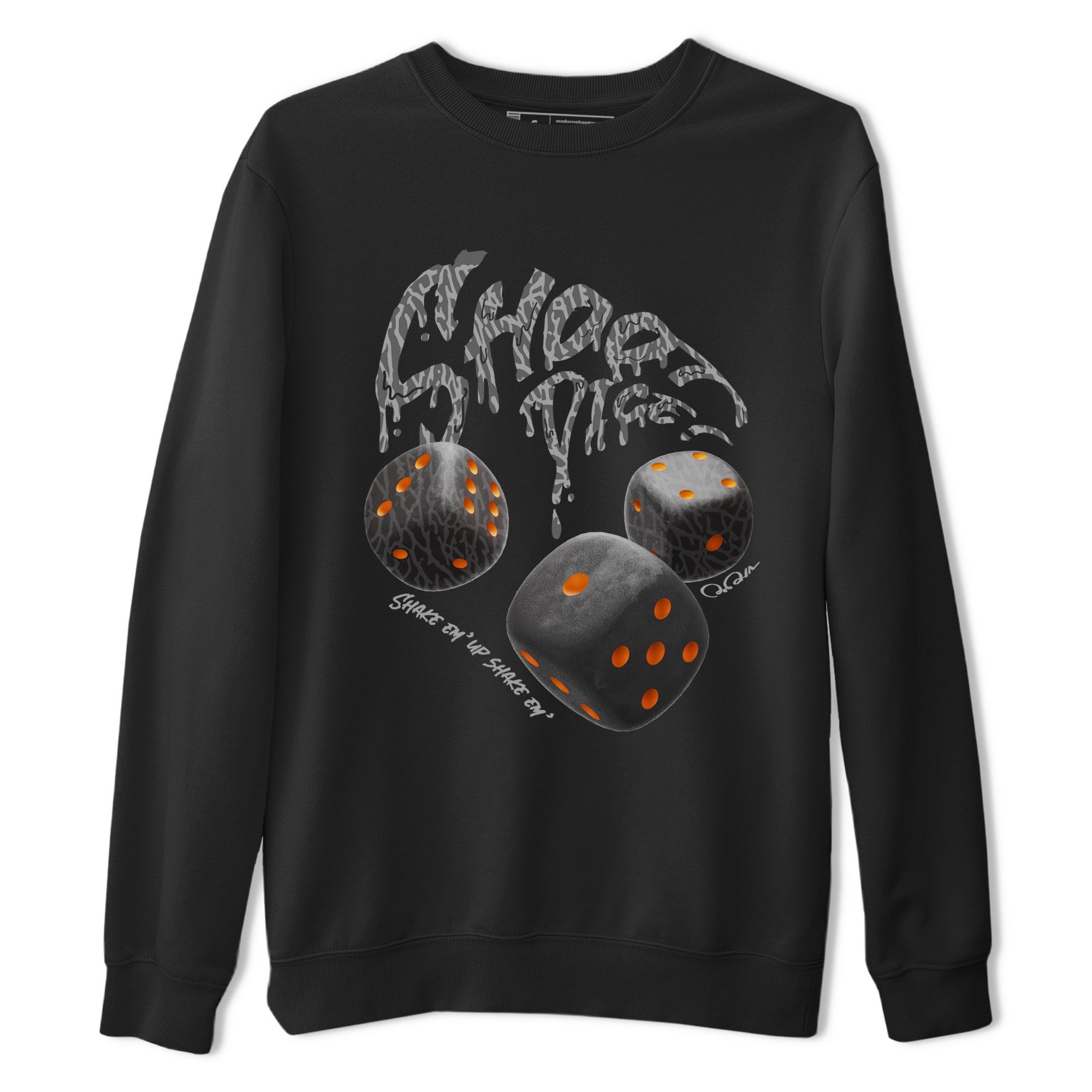 Shoot Dice snkmatch Tee - Air Jordan 3 Fear