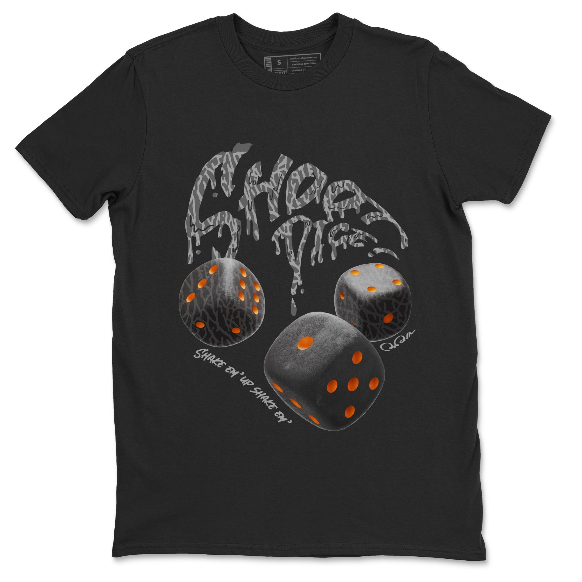 Shoot Dice snkmatch Tee - Air Jordan 3 Fear