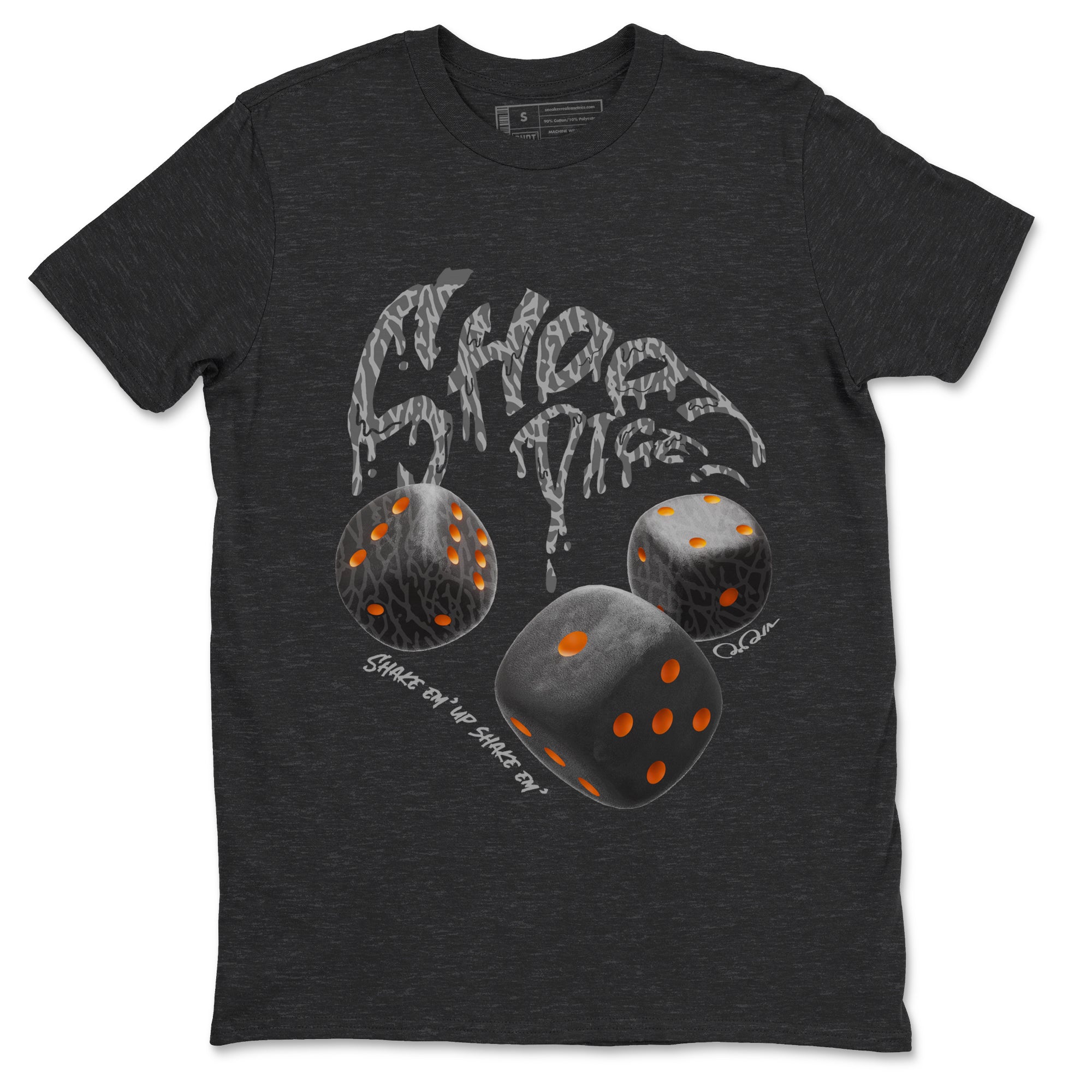 Shoot Dice snkmatch Tee - Air Jordan 3 Fear