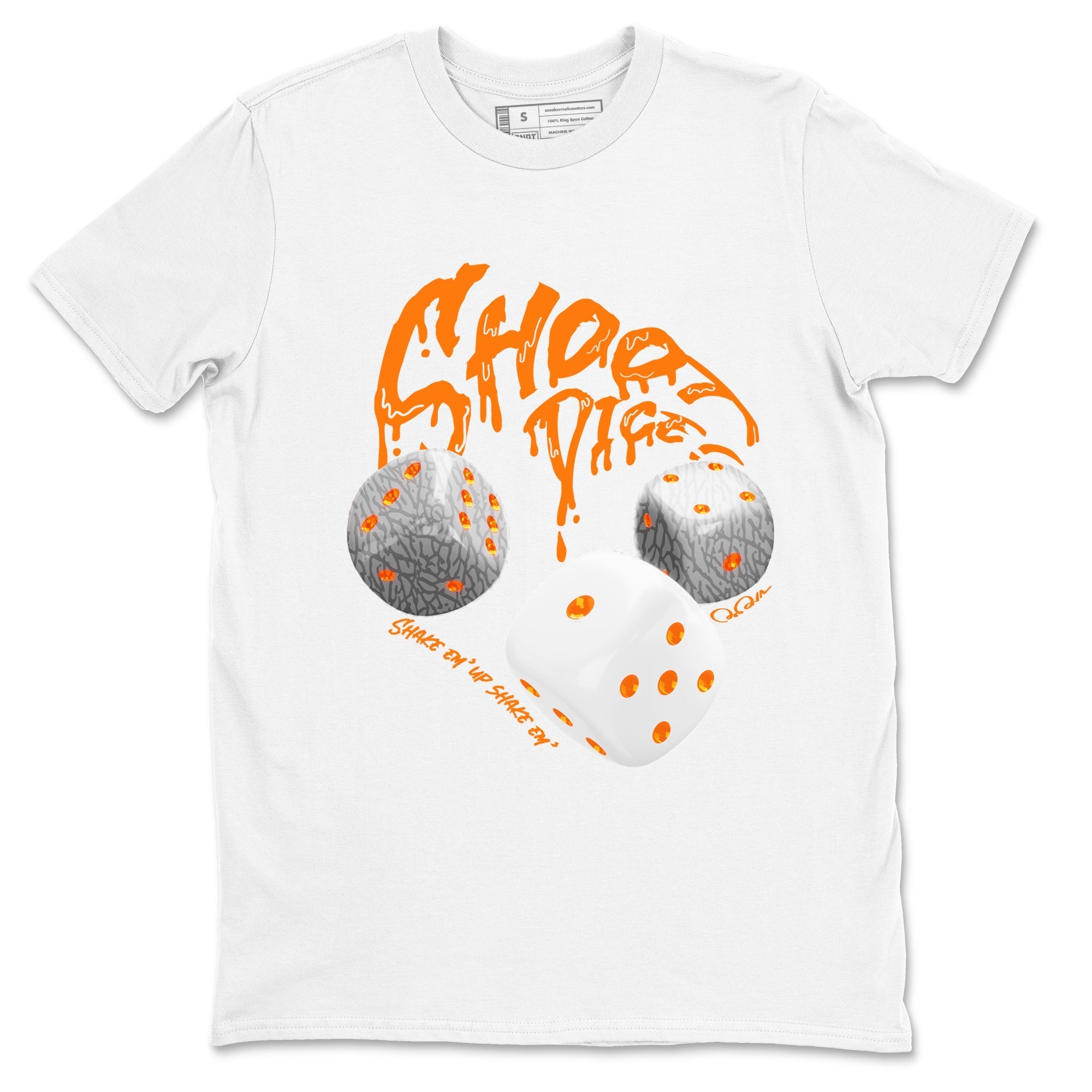 Shoot Dice snkmatch Tees - Air Jordan 3 Georgia Peach