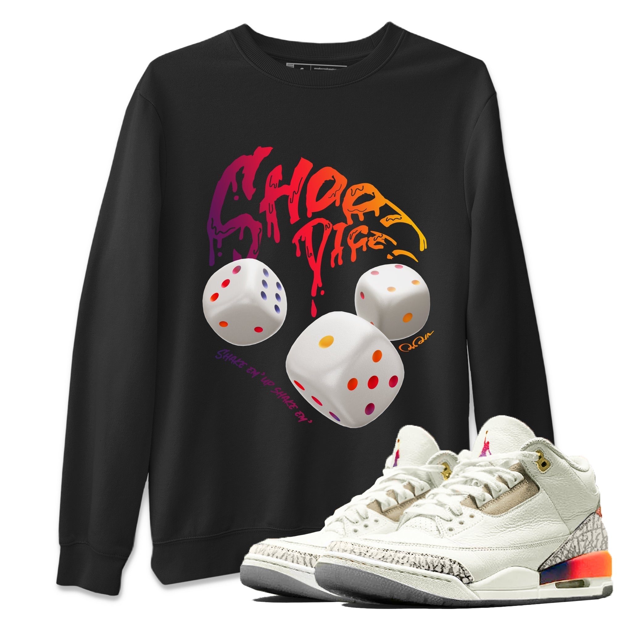 Shoot Dice snkmatch Tee - Air Jordan 3 J Balvin