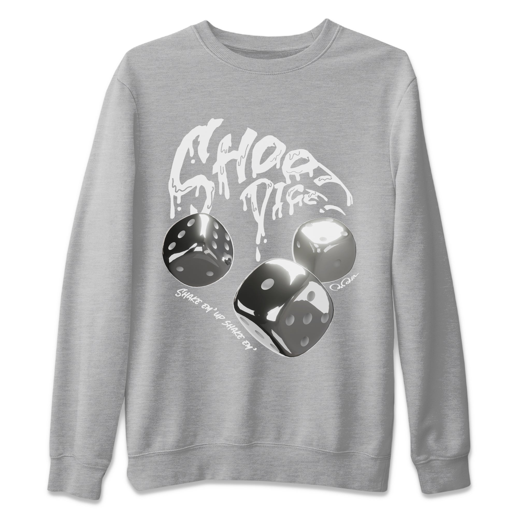 Shoot Dice snkmatch Tee - Air Jordan 4 Frozen Moments