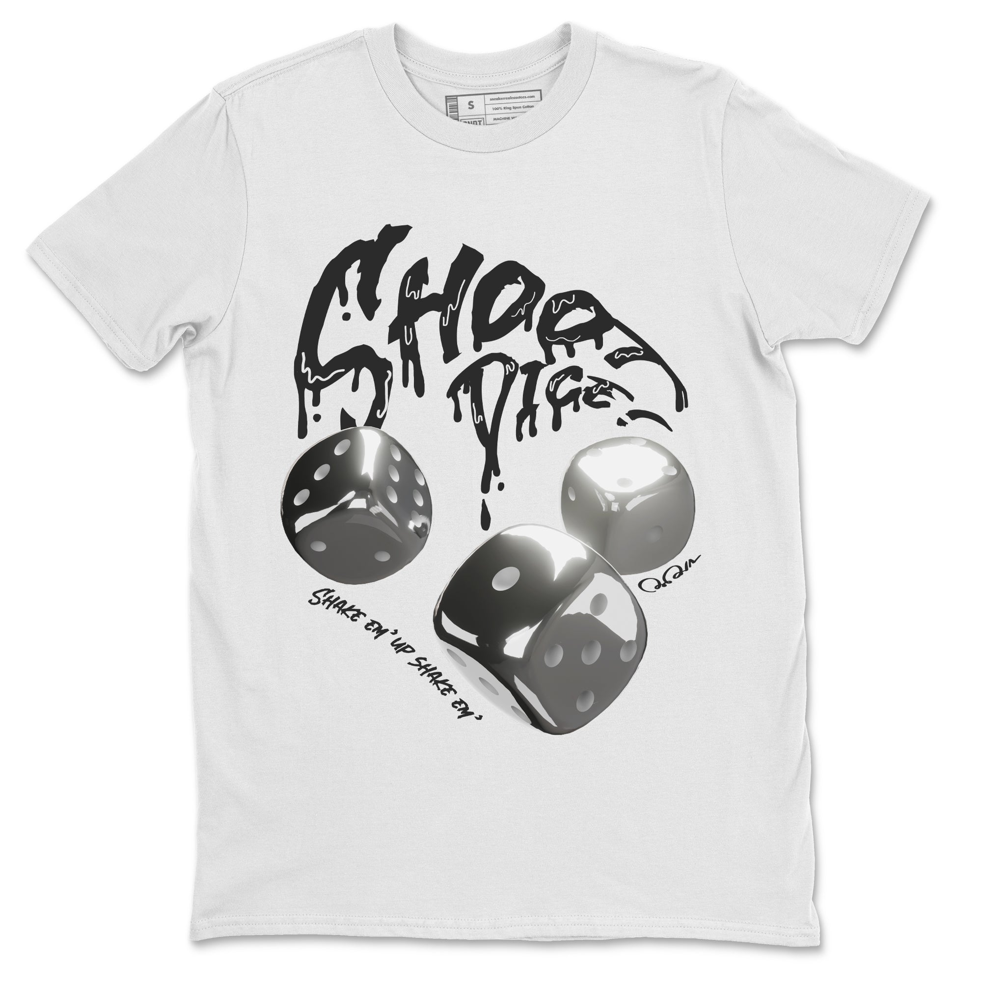 Shoot Dice snkmatch Tee - Air Jordan 4 Frozen Moments