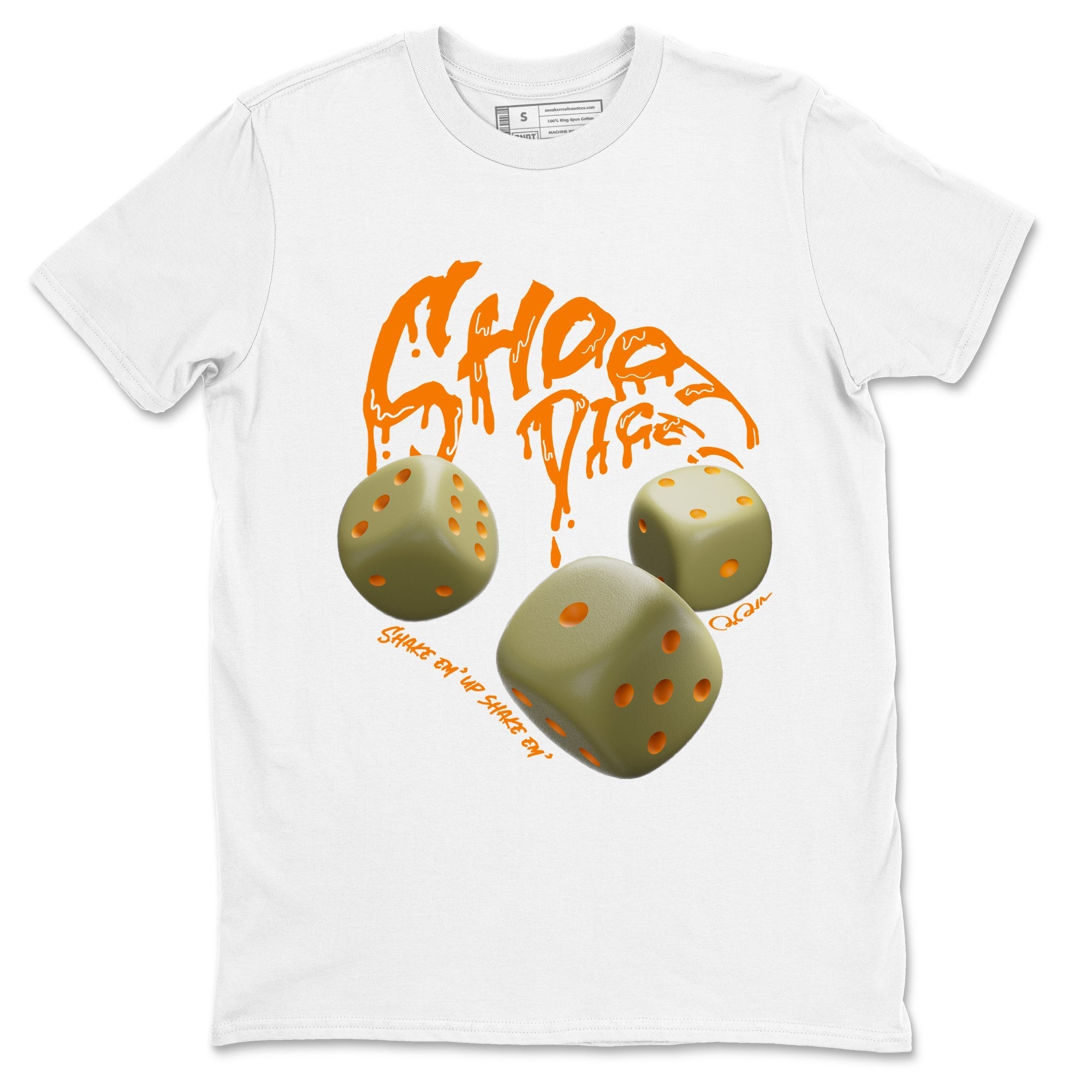 Shoot Dice snkmatch Tees - Air Jordan 5 Olive