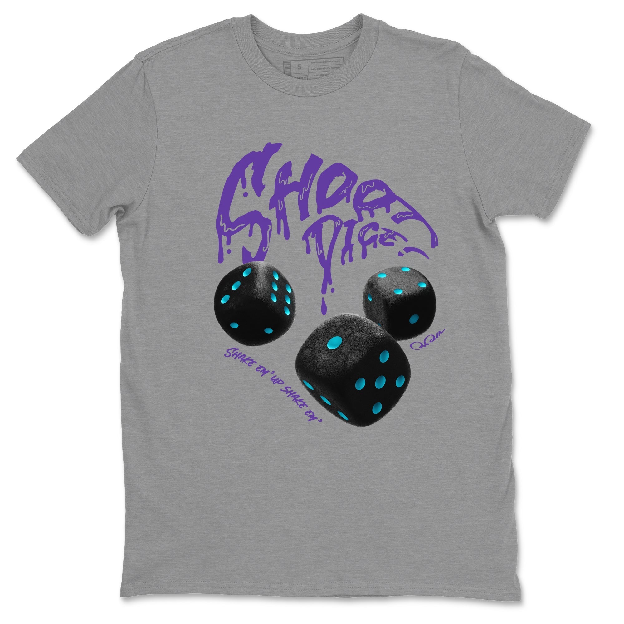 Shoot Dice Unisex Tops - Air Jordan 6 Aqua