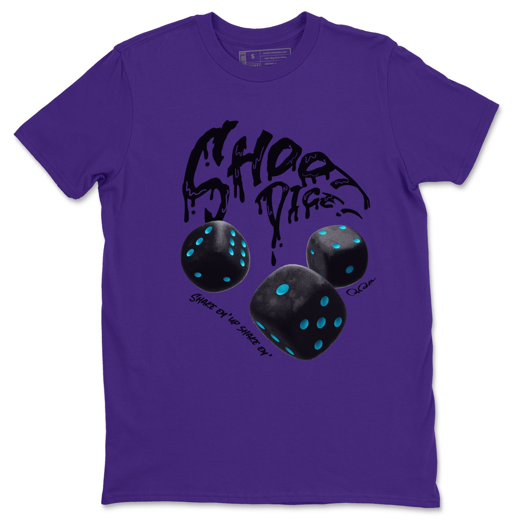 Shoot Dice Unisex Tops - Air Jordan 6 Aqua