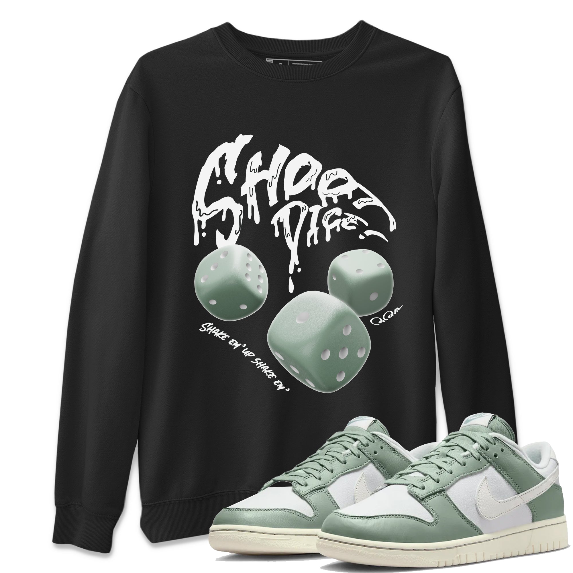 Shoot Dice Unisex Tops - Dunk Mica Green