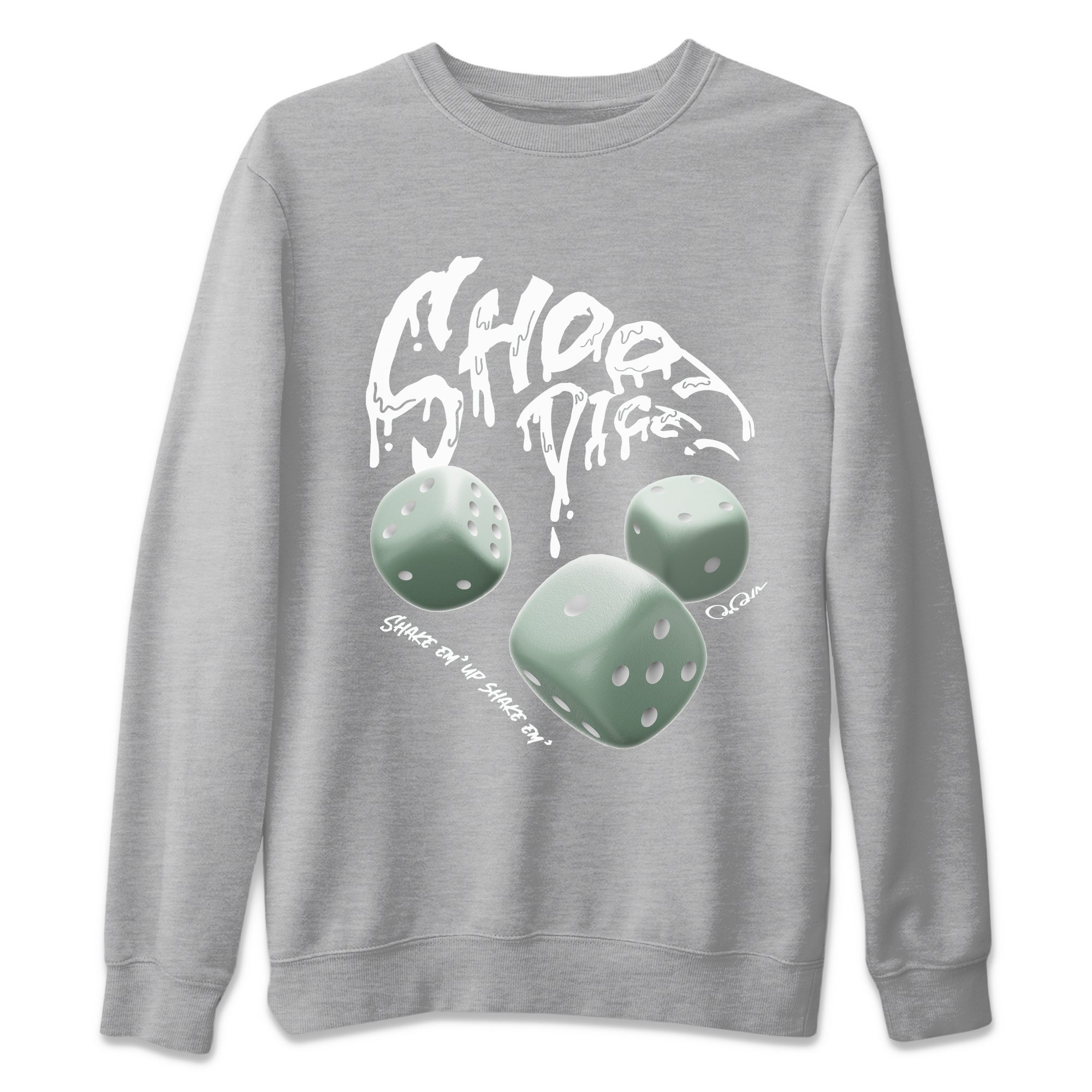 Shoot Dice Unisex Tops - Dunk Mica Green