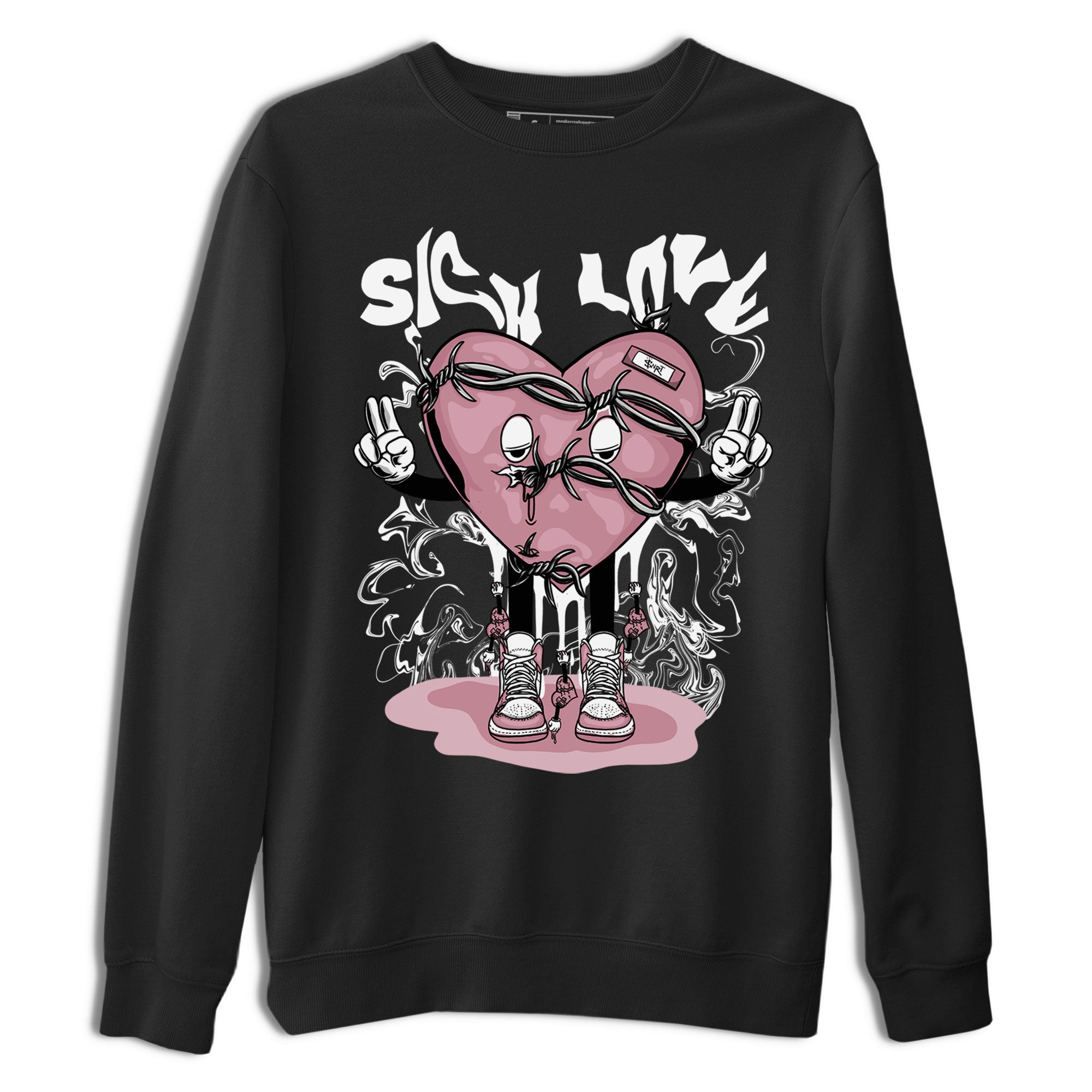 Sick Love snkmatch Tee - Air Jordan 1 Mauve
